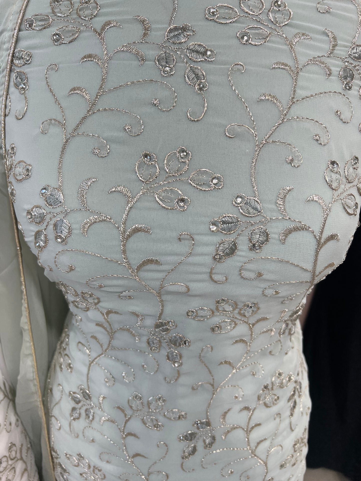 Embroidered Georgette