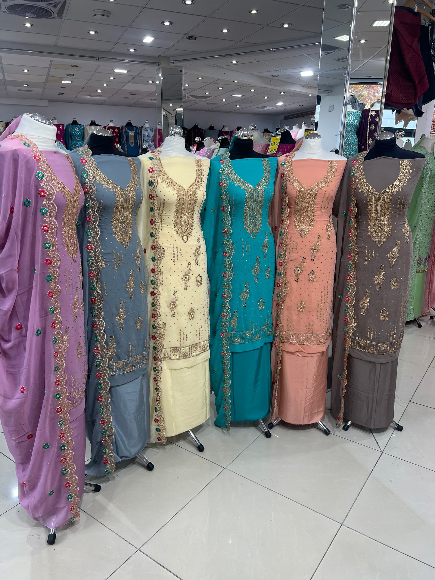 Embellished Georgette