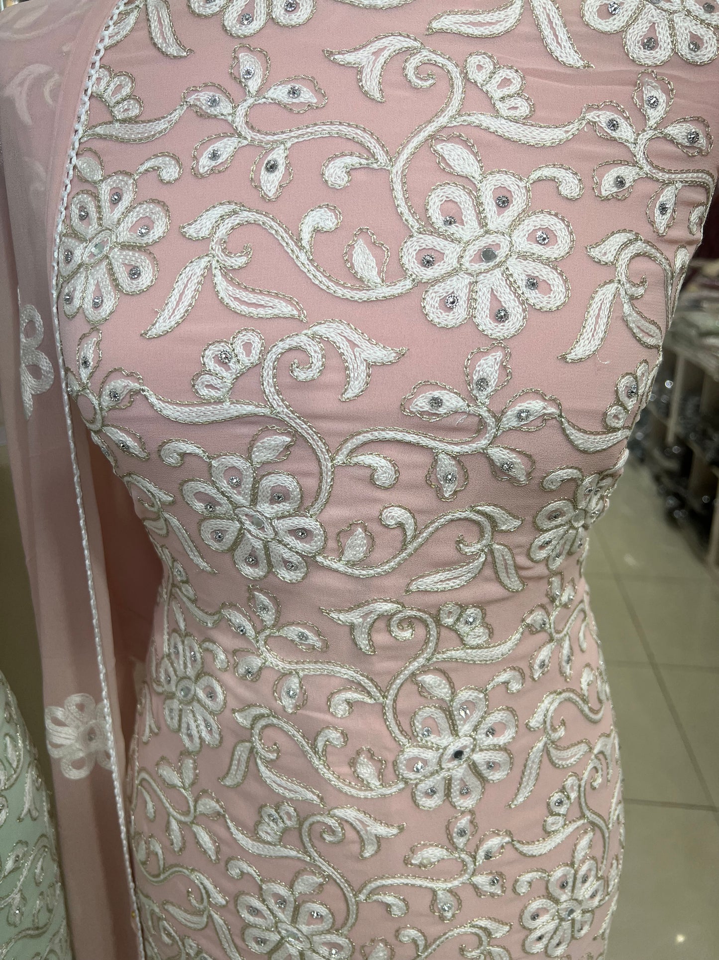 Embroidered Georgette