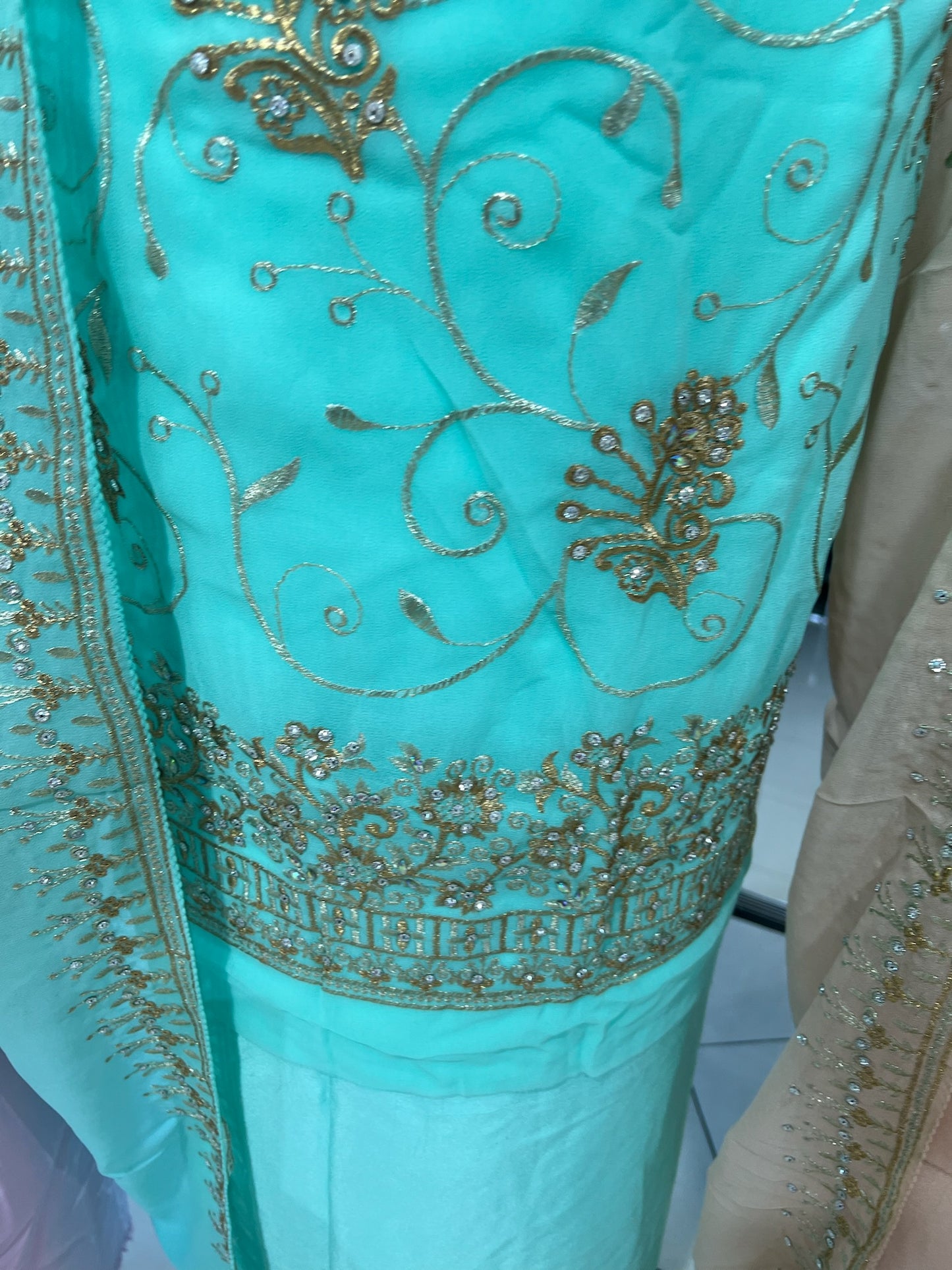 Embroidered Georgette