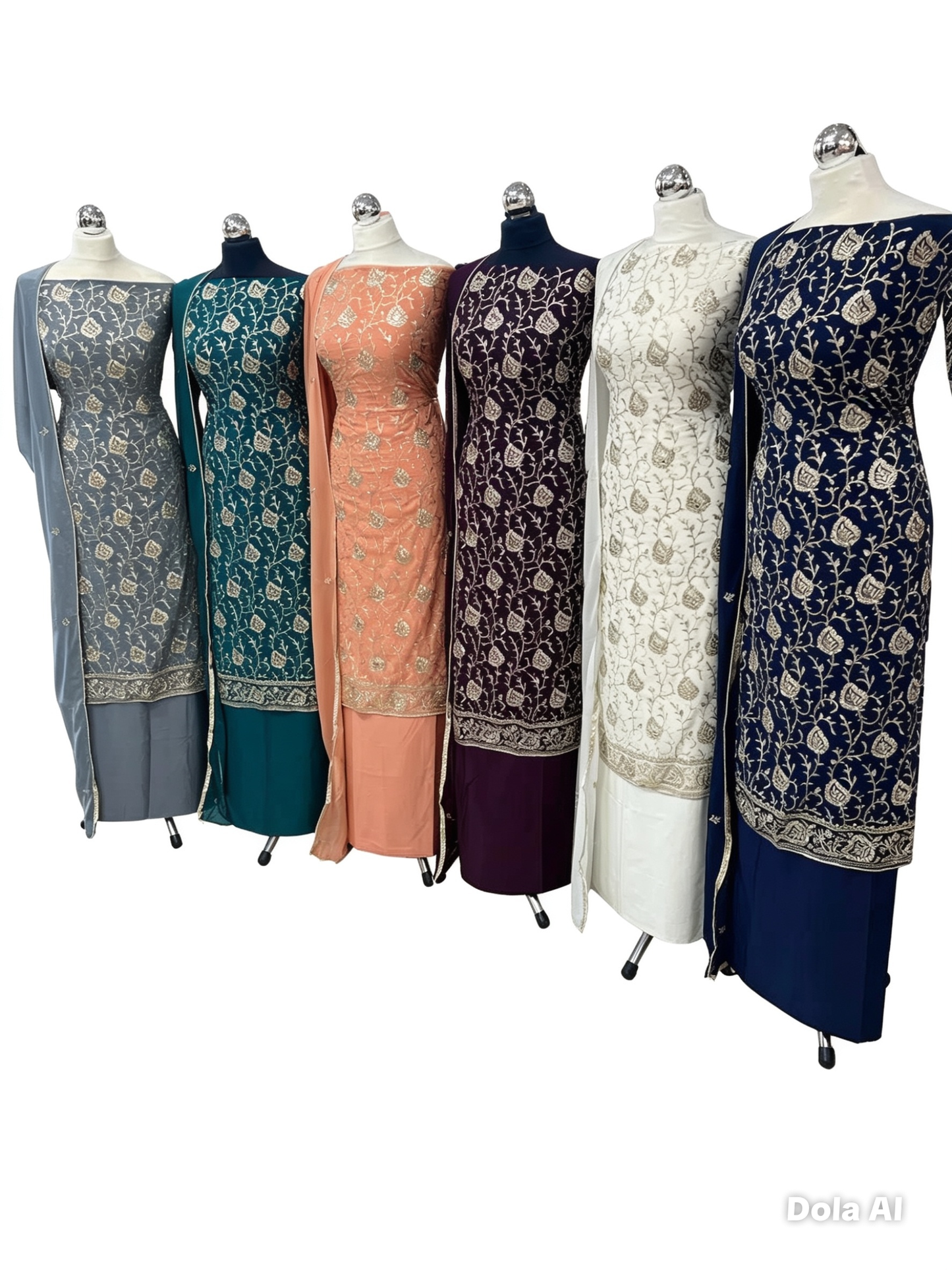 Embroidered Embellished Georgette
