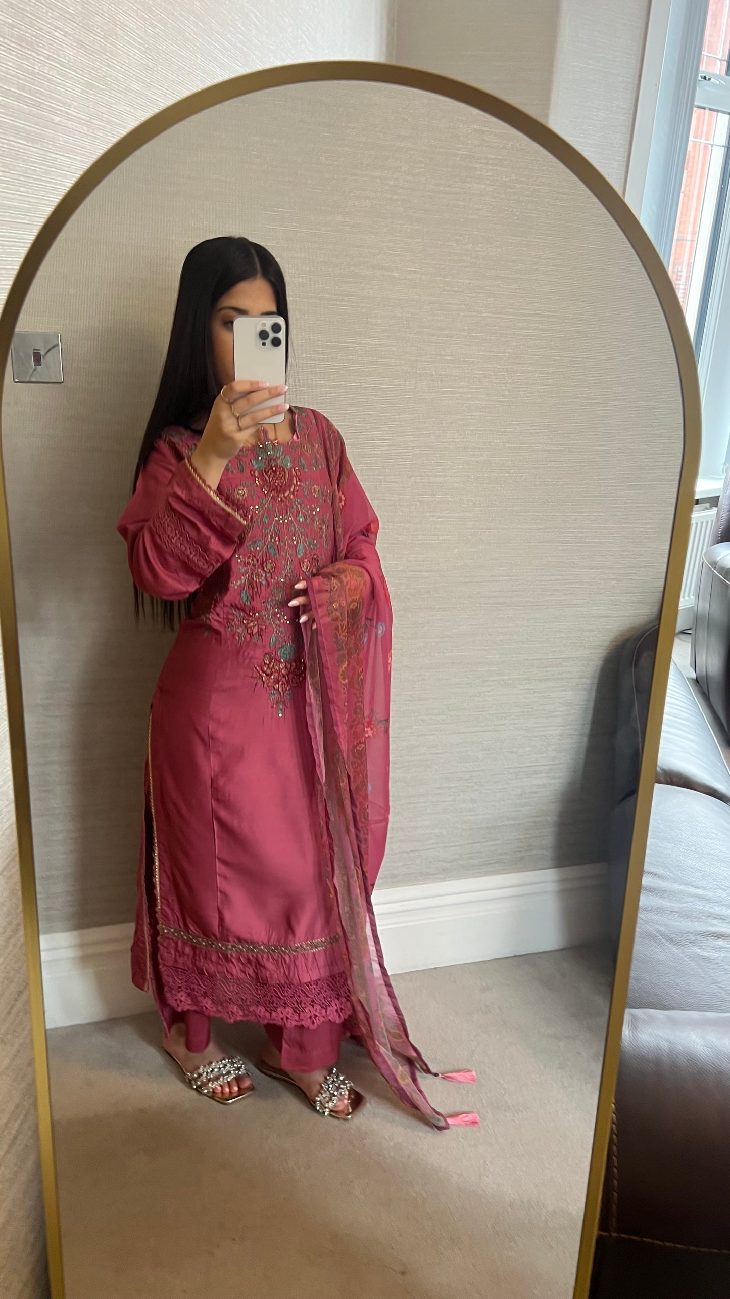 Maria Bi Inspired luxurious viscose Suit