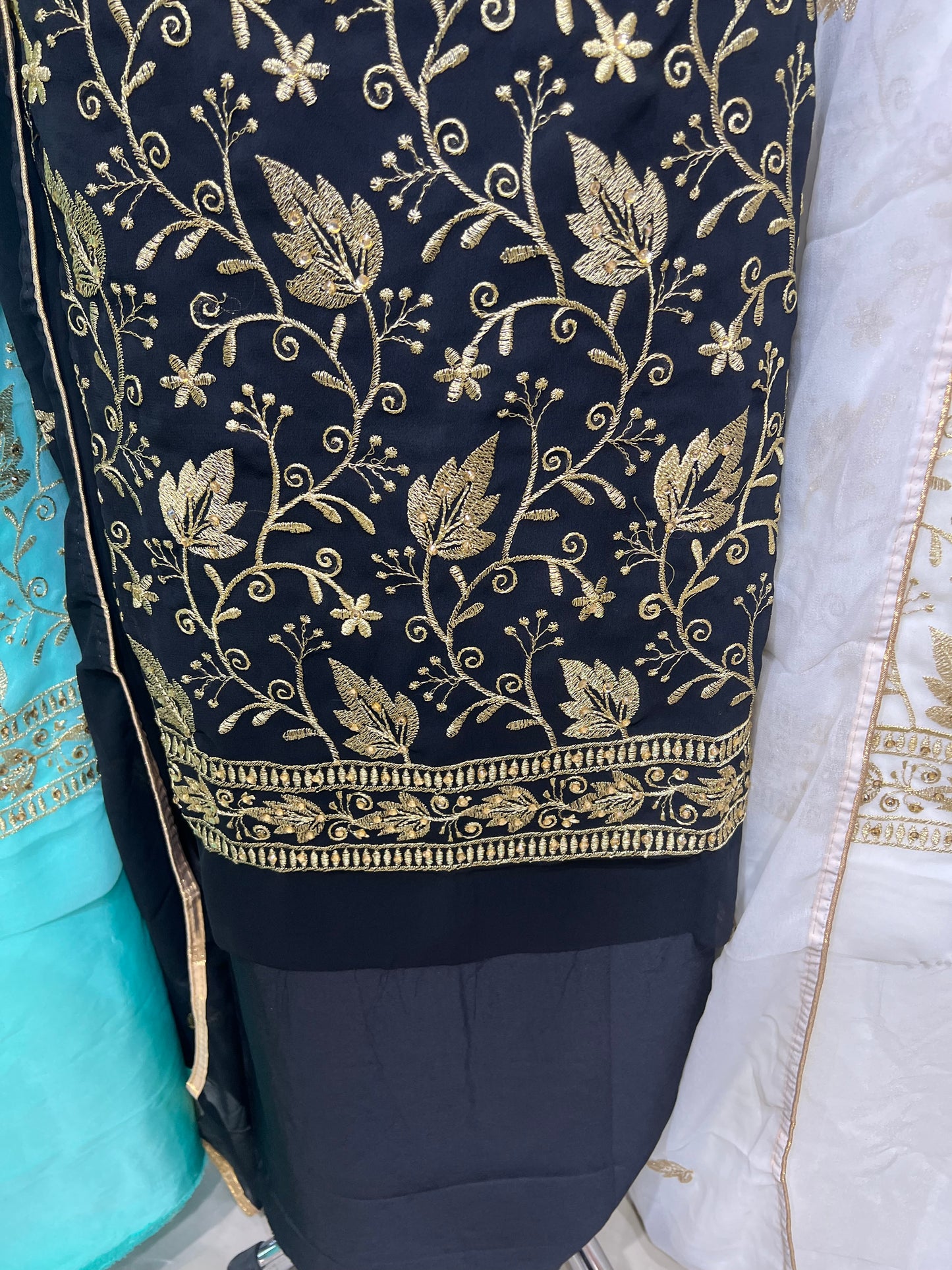 Embroidered Georgette