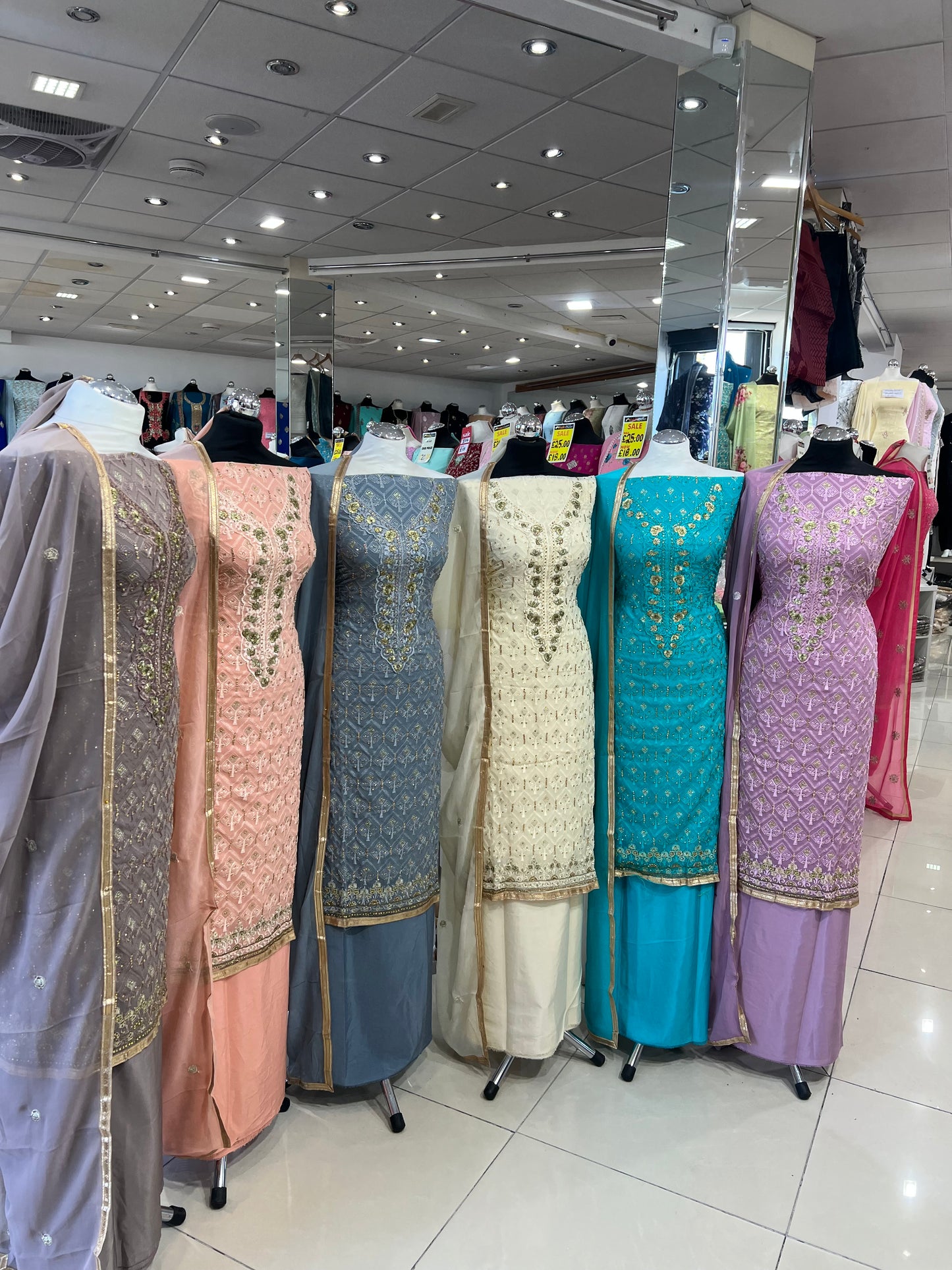 Fancy Embroidered Georgette