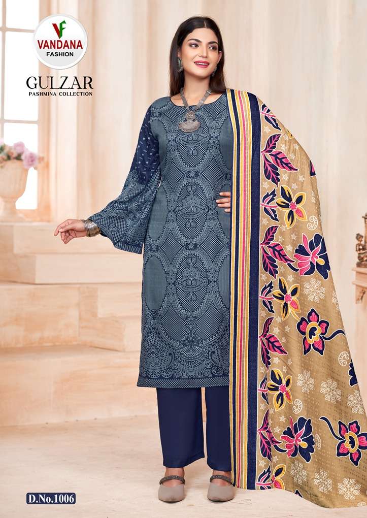 Gulzar Vol.1 Pashmina Digital Print By Vandana Fashion  D.NO.1006