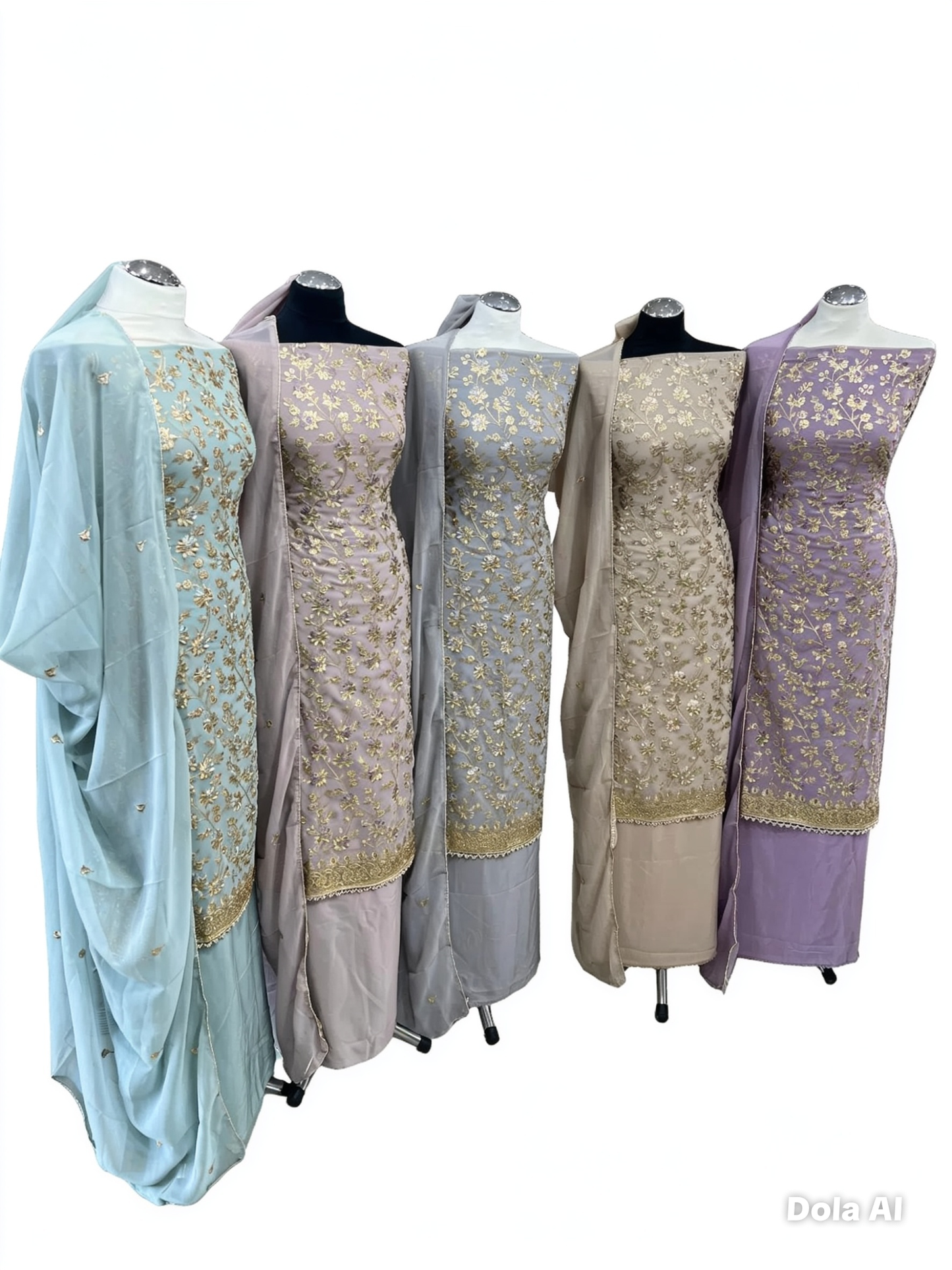 Embellished Embroidered Georgette