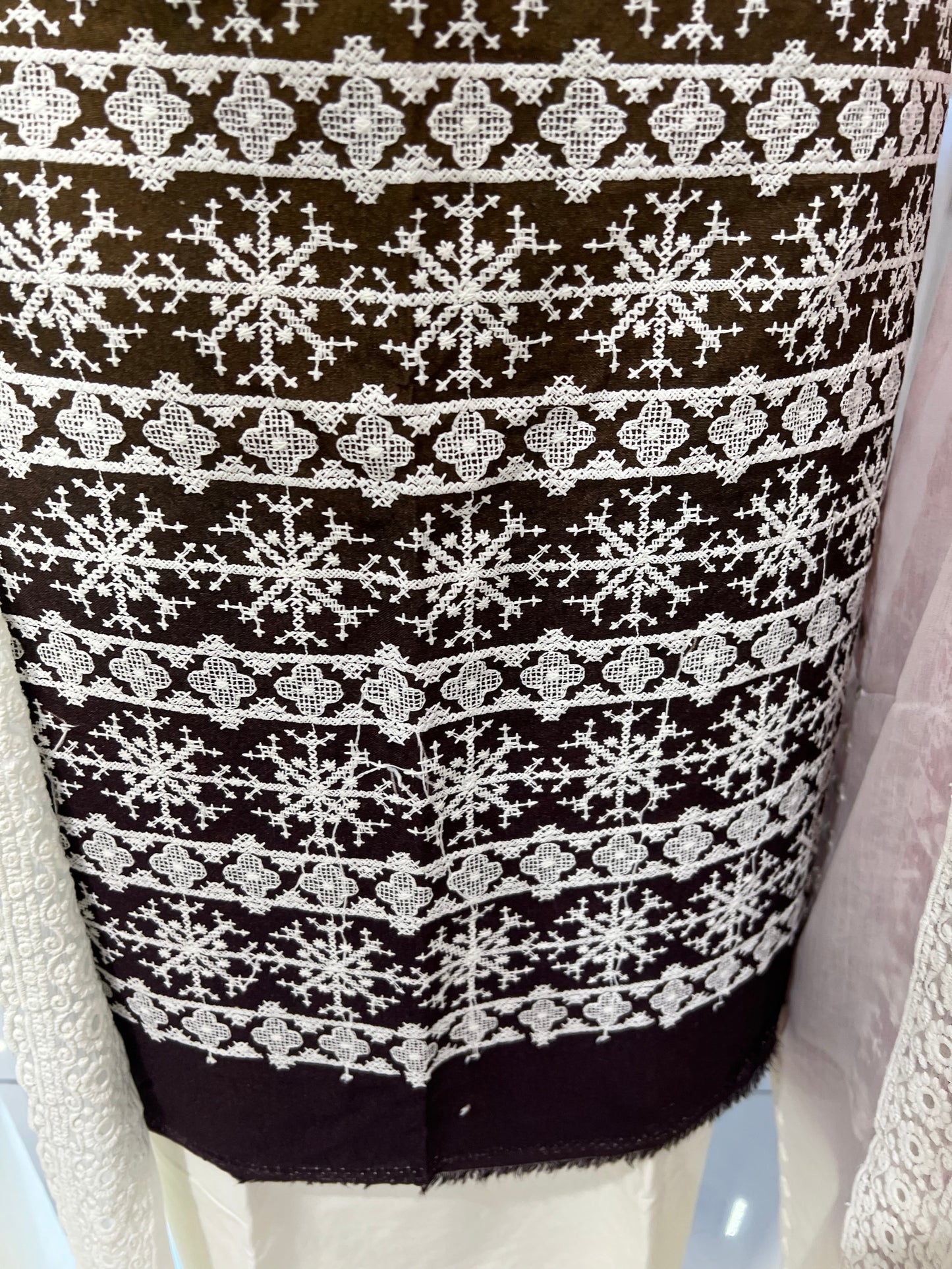 Embroidered Cotton Linen