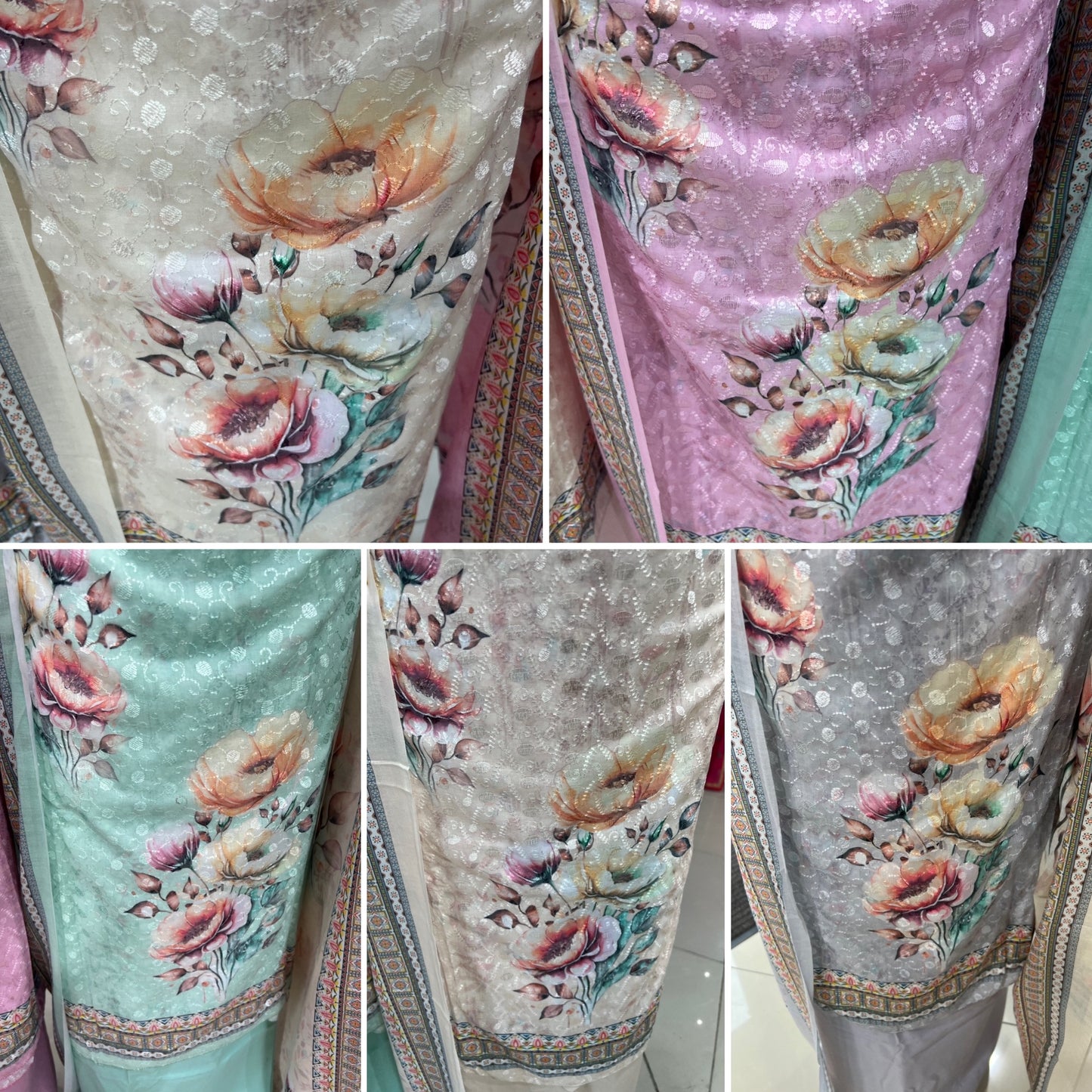 Floral Digital Print Cotton
