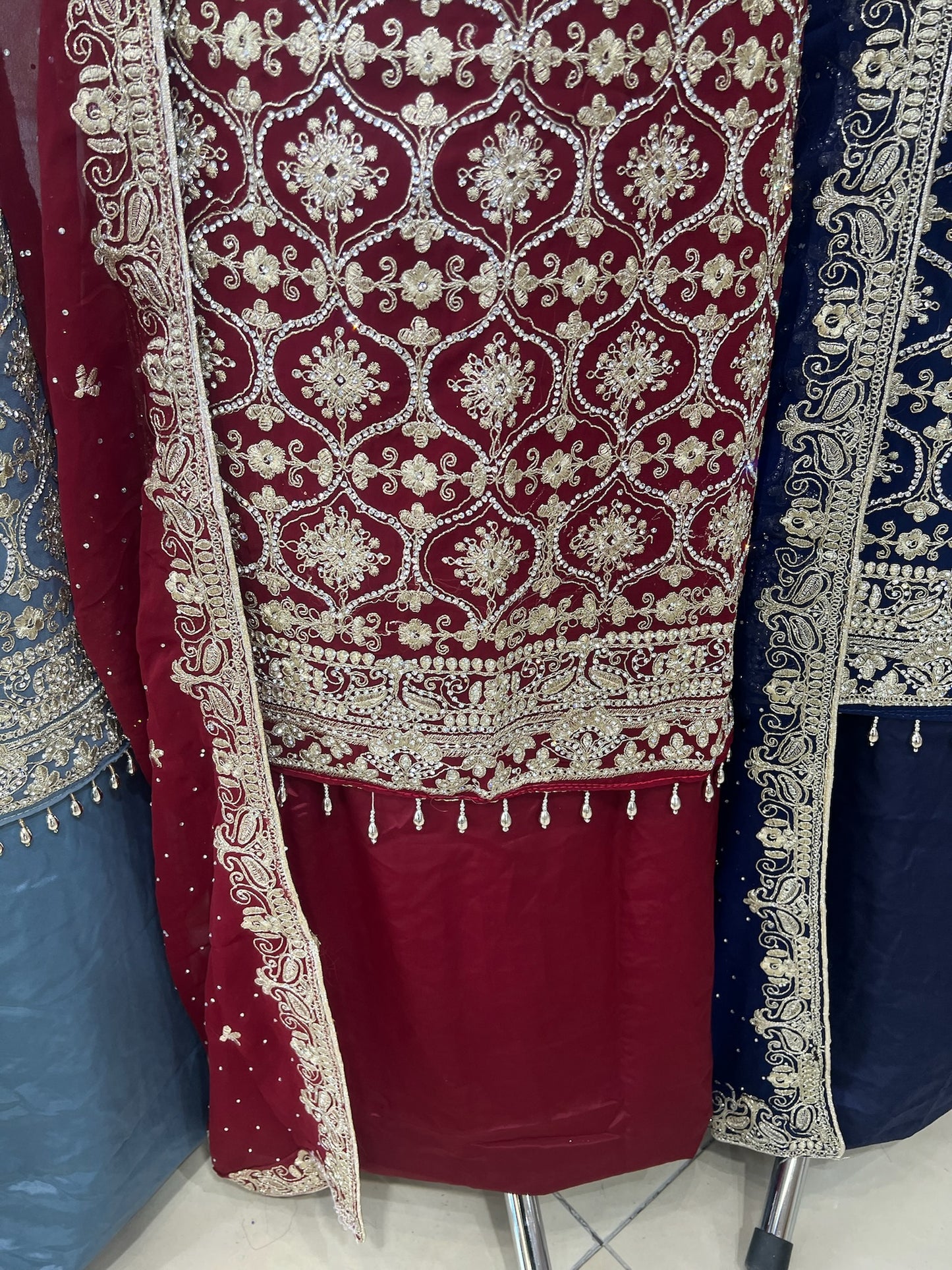 Fancy Embroidered Georgette