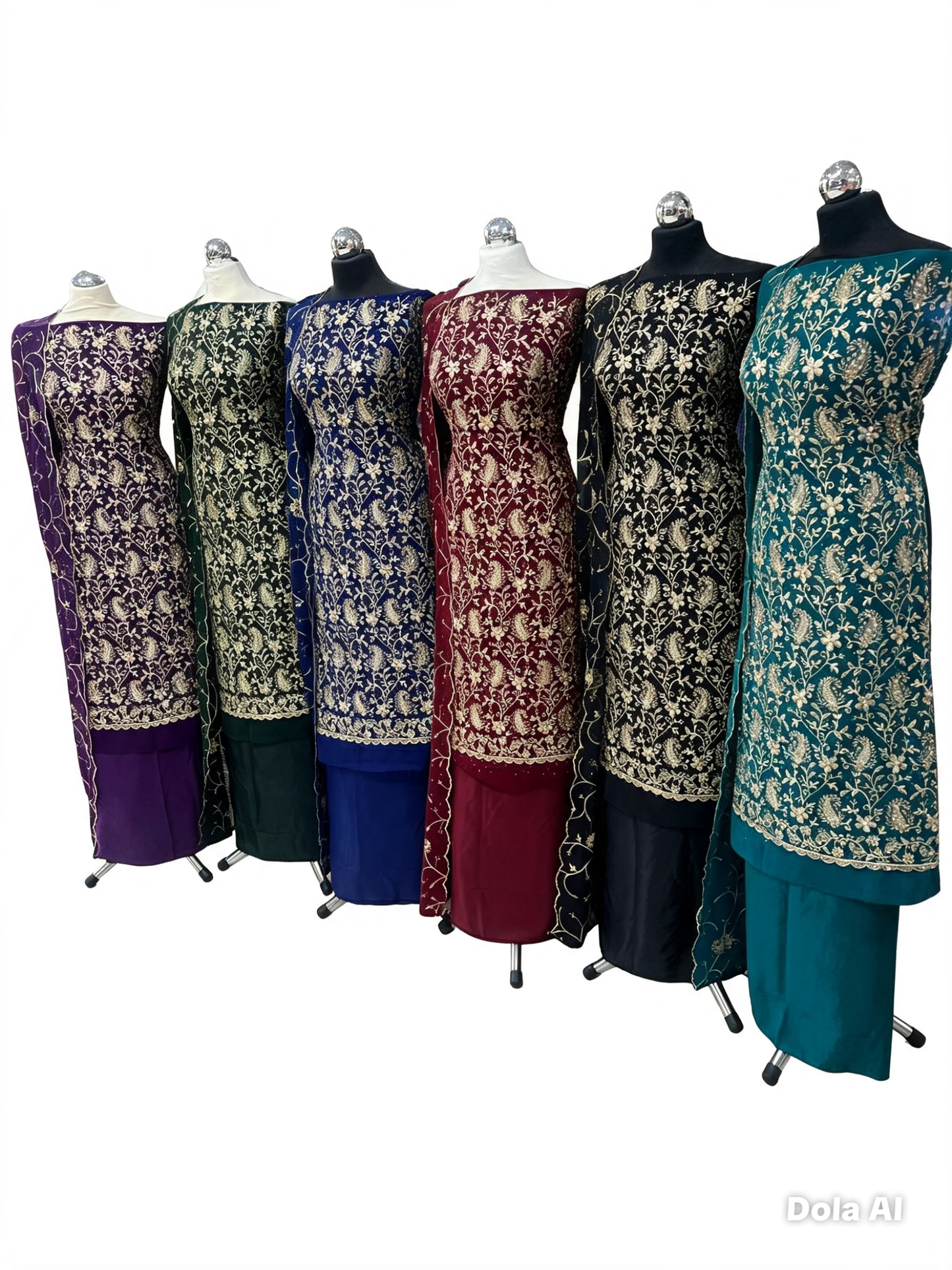 Premium Embroidered Georgette Suit Collection