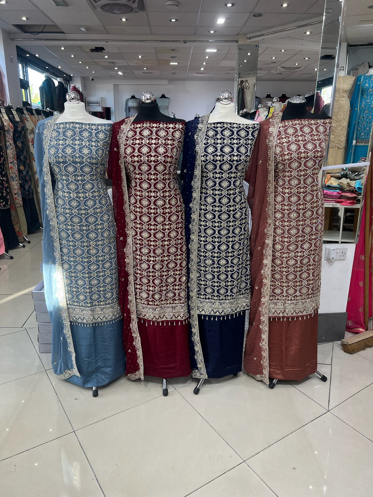 Fancy Embroidered Georgette