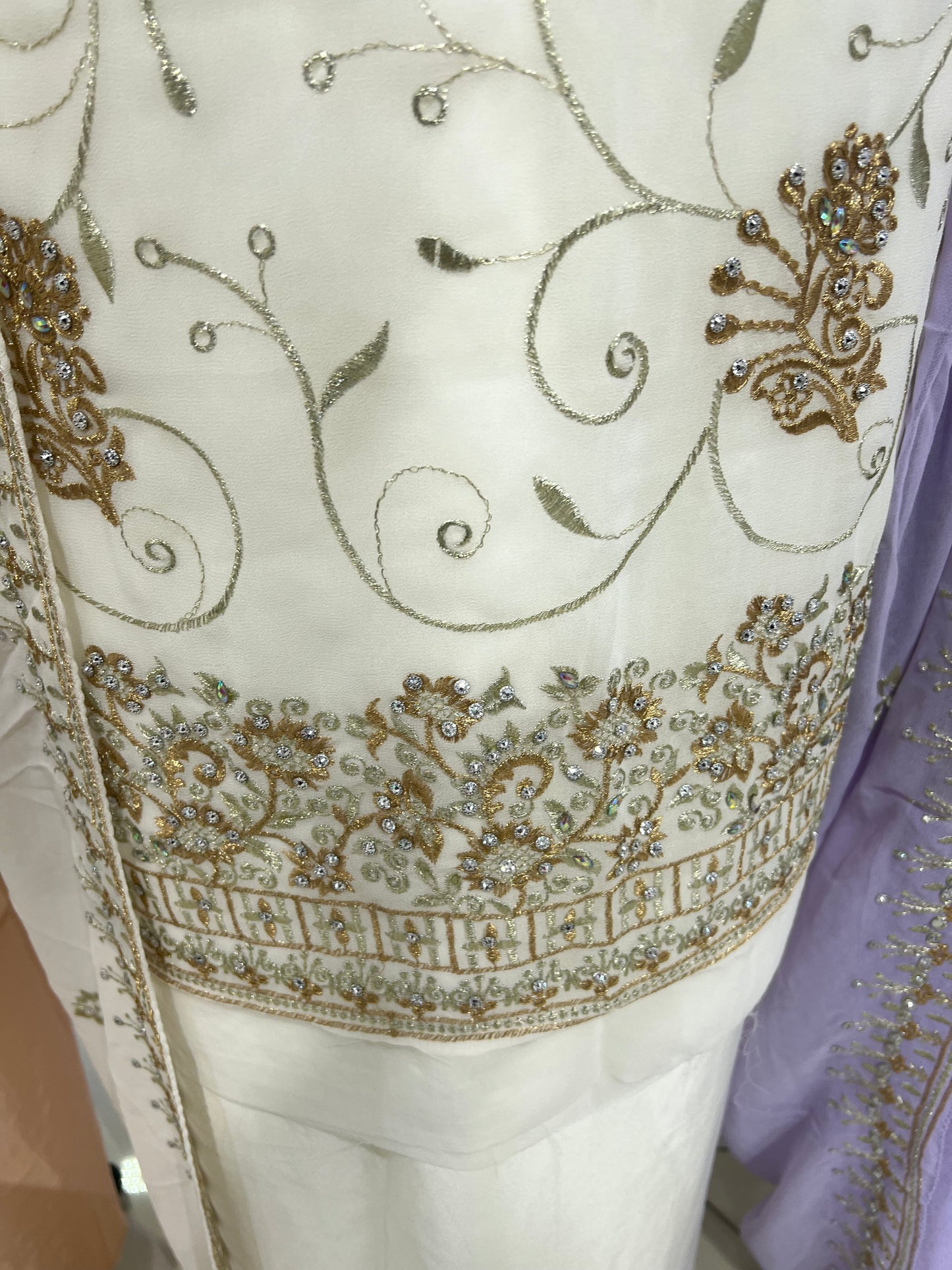Embroidered Georgette