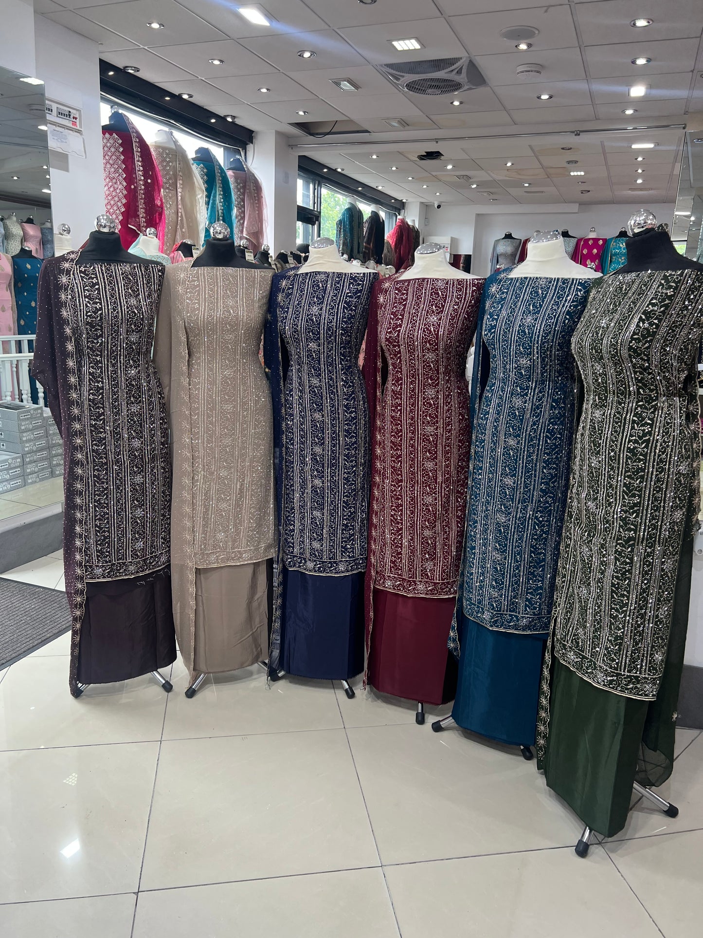 Embroidered & Embellished Georgette