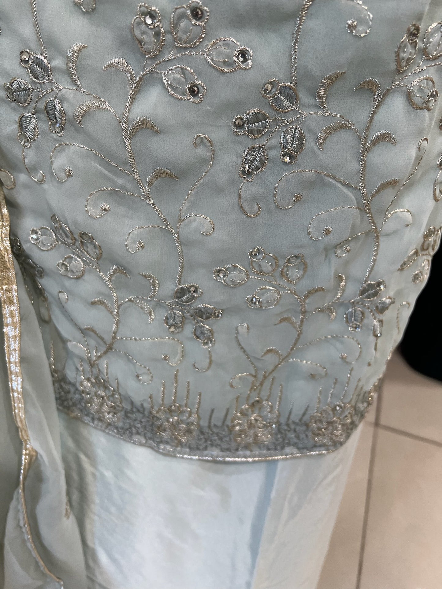 Embroidered Georgette