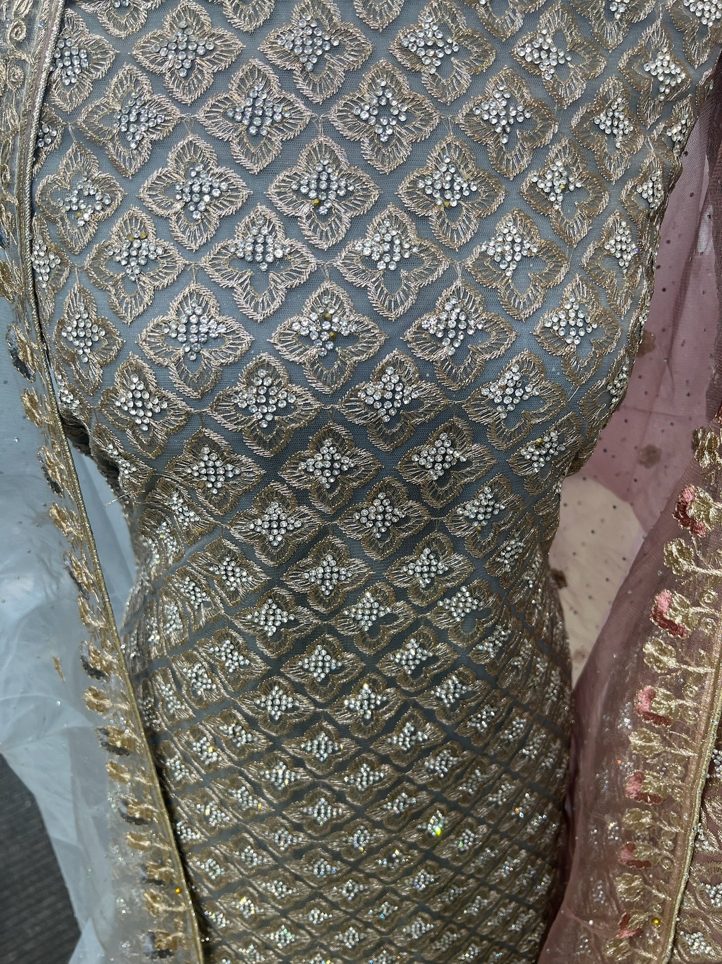 Fancy Embroidered Net