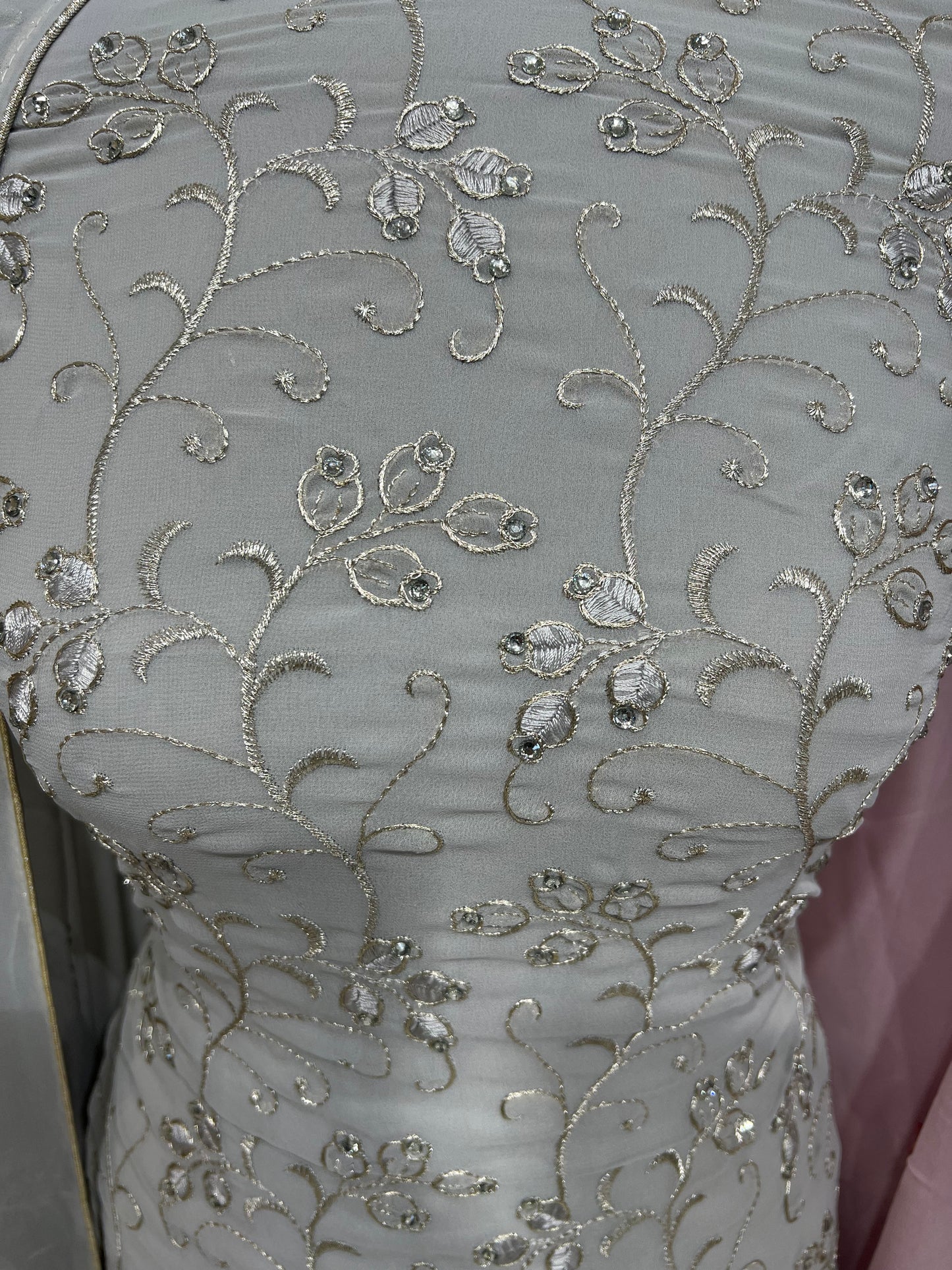 Embroidered Georgette
