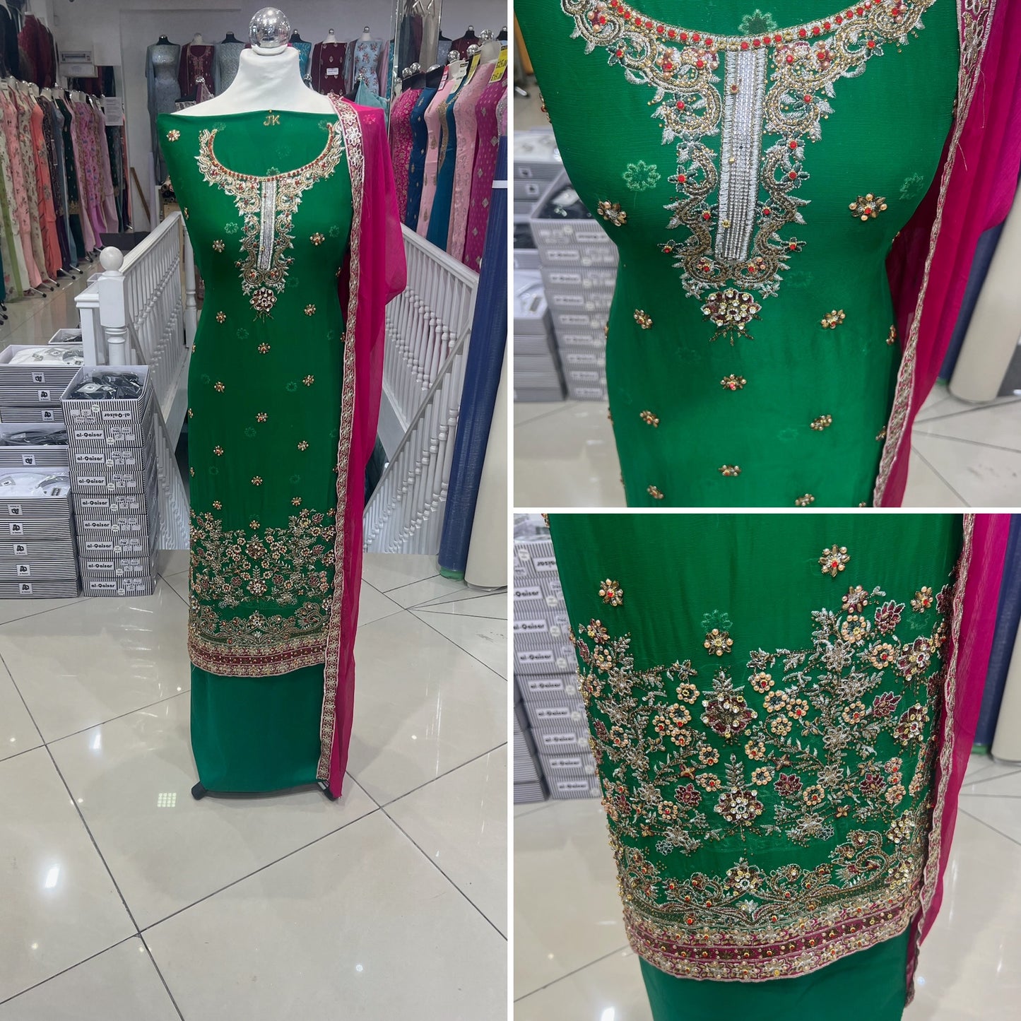 Embellished & Embroidered Chiffon