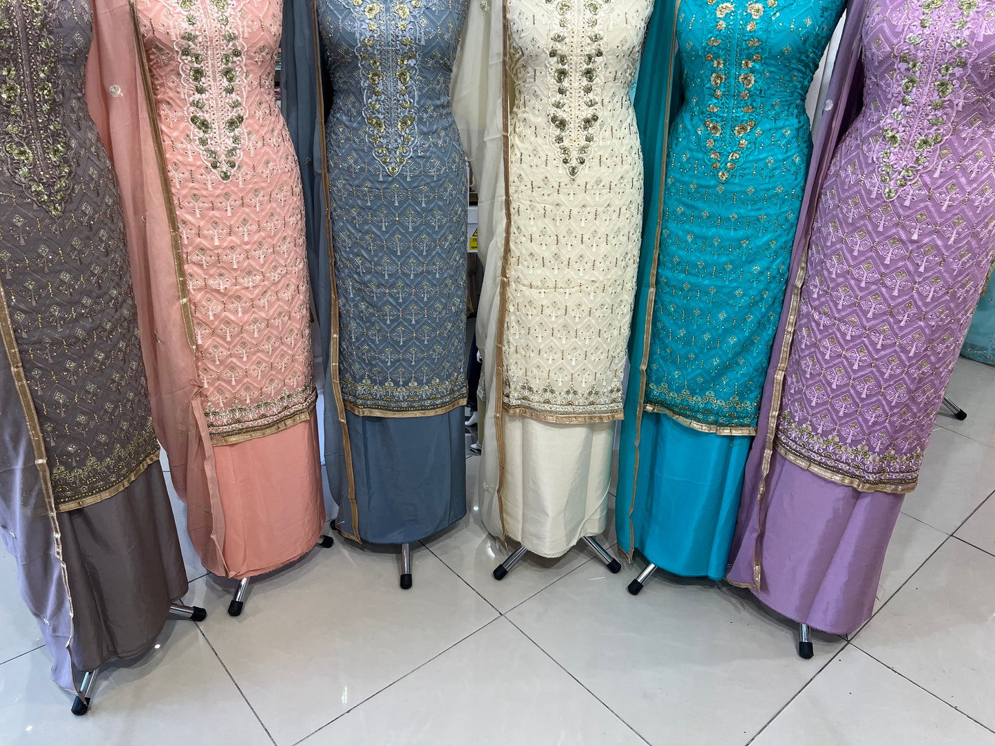 Fancy Embroidered Georgette