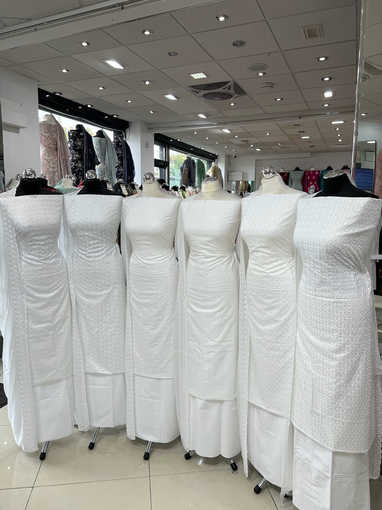 Chikankari Embroidered Cotton