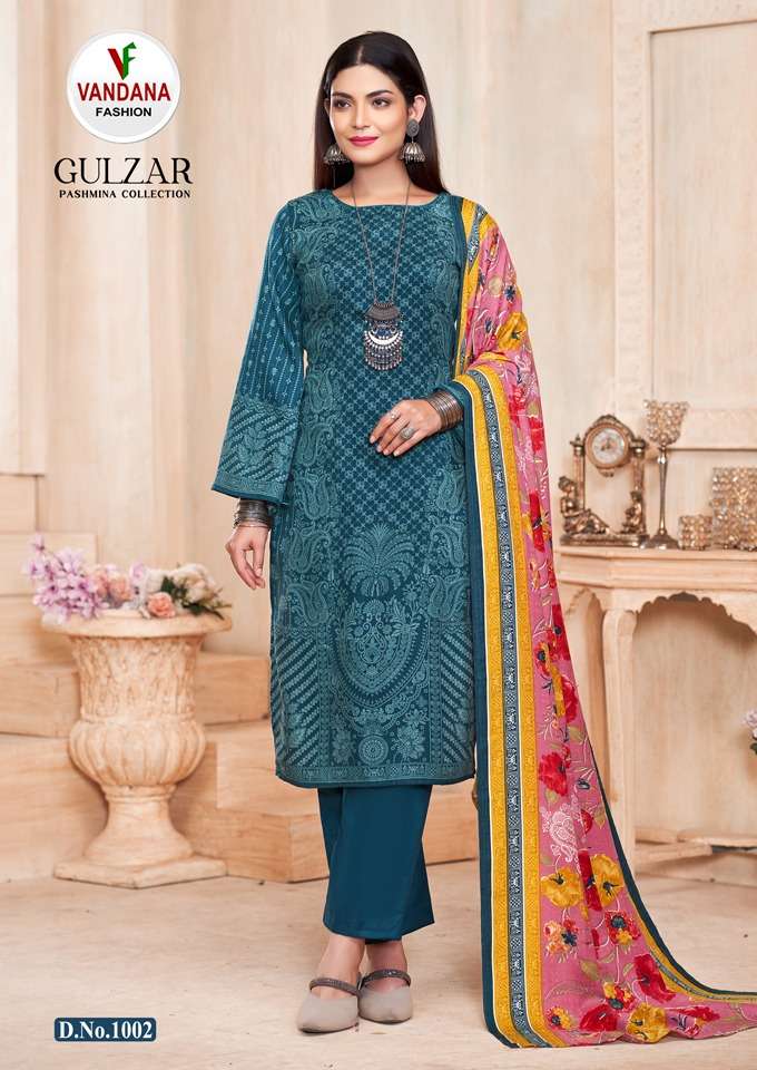 Gulzar Vol.1 Pashmina Digital Print By Vandana Fashion D.NO.1002