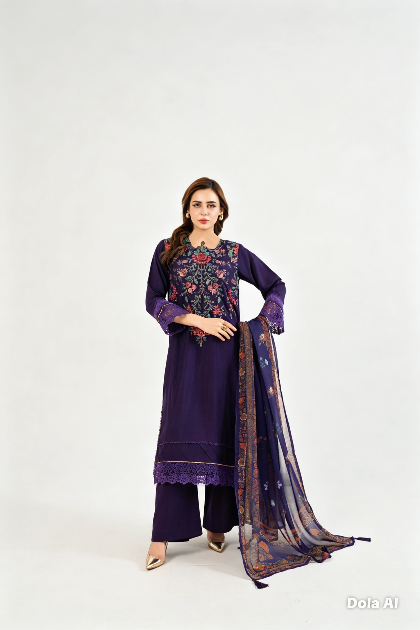 Maria Bi Inspired luxurious viscose Suit