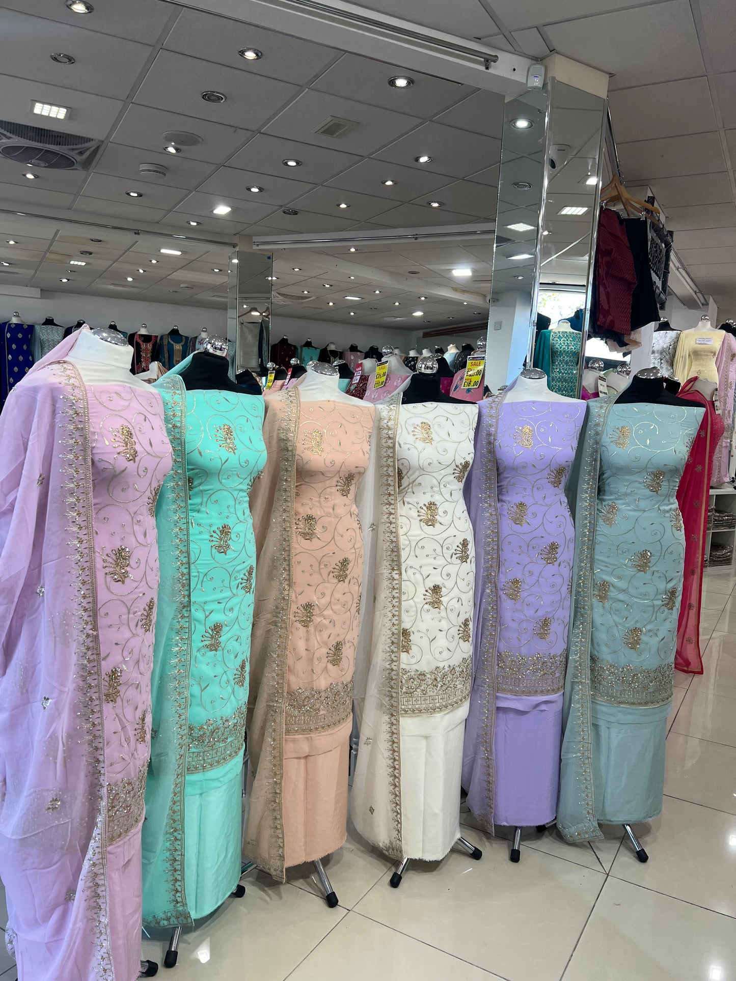 Embroidered Georgette