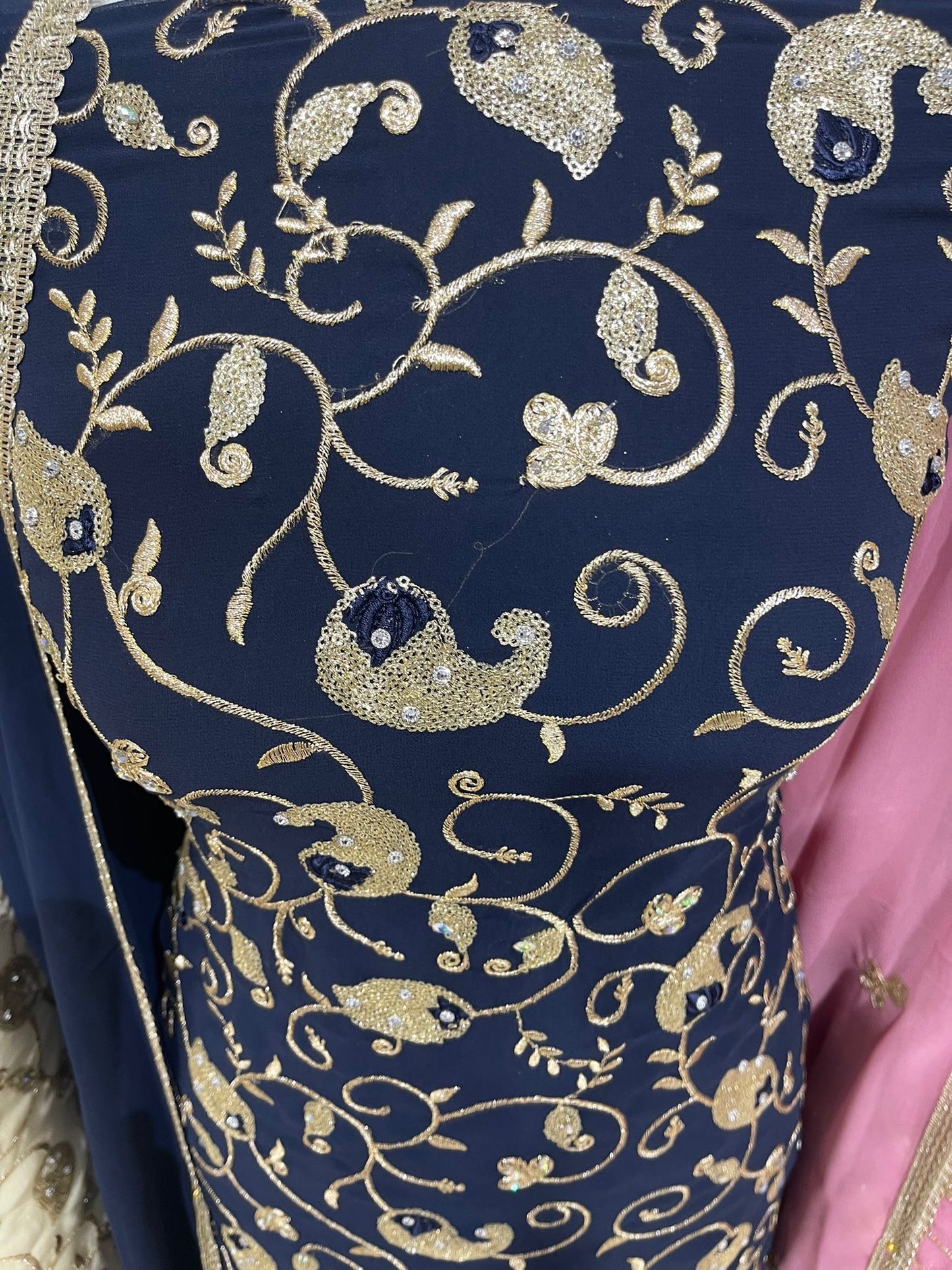 Embroidered Georgette