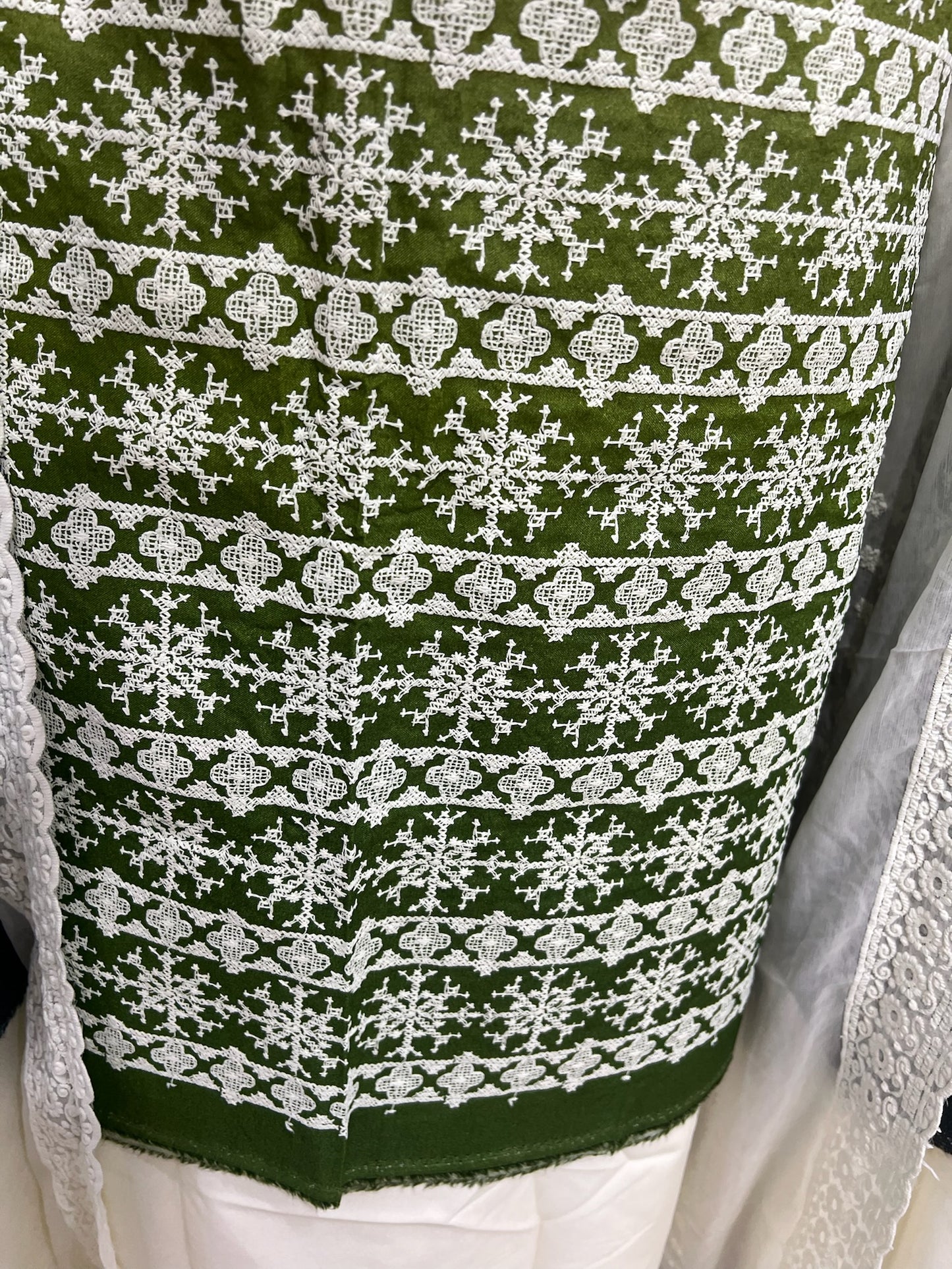 Embroidered Cotton Linen