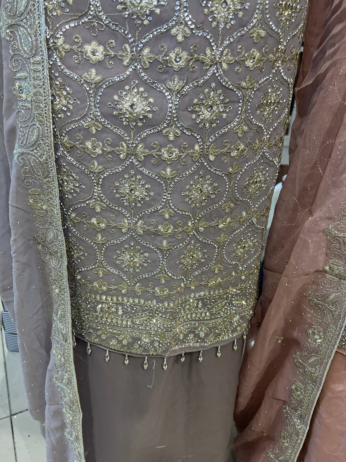 Fancy Embroidered Georgette
