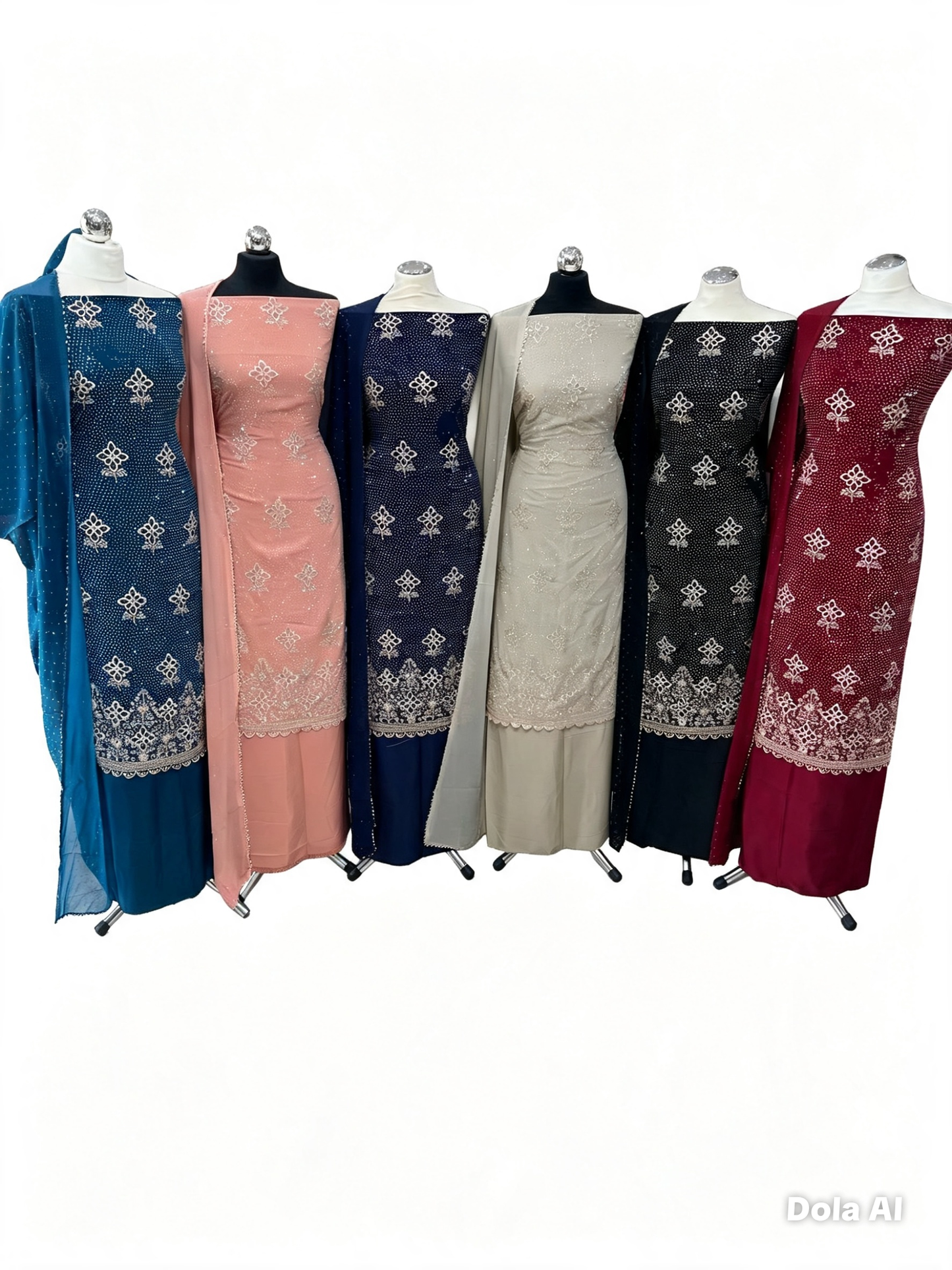 Embroidered Georgette