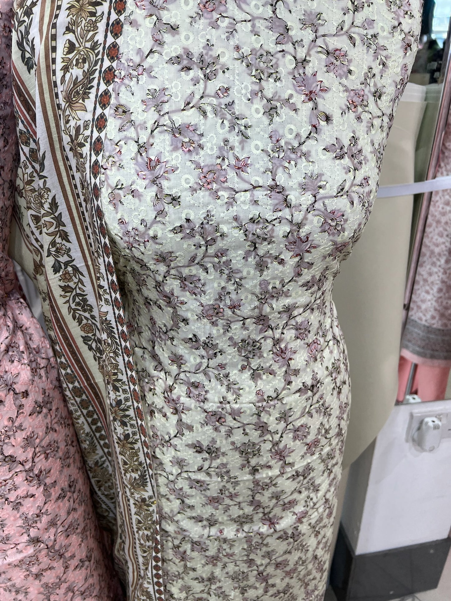 Chikankari Cotton Lawn