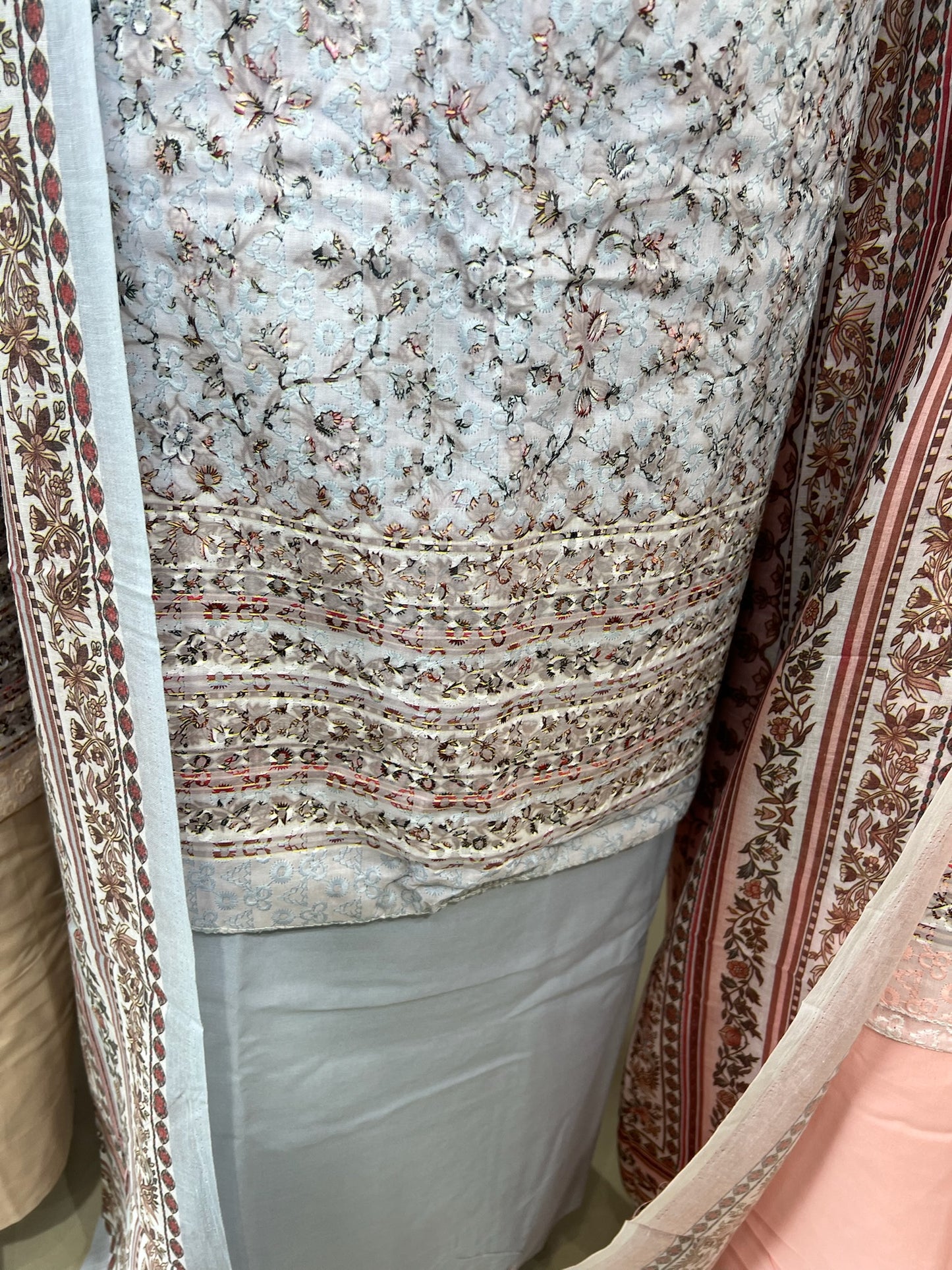 Chikankari Cotton Lawn