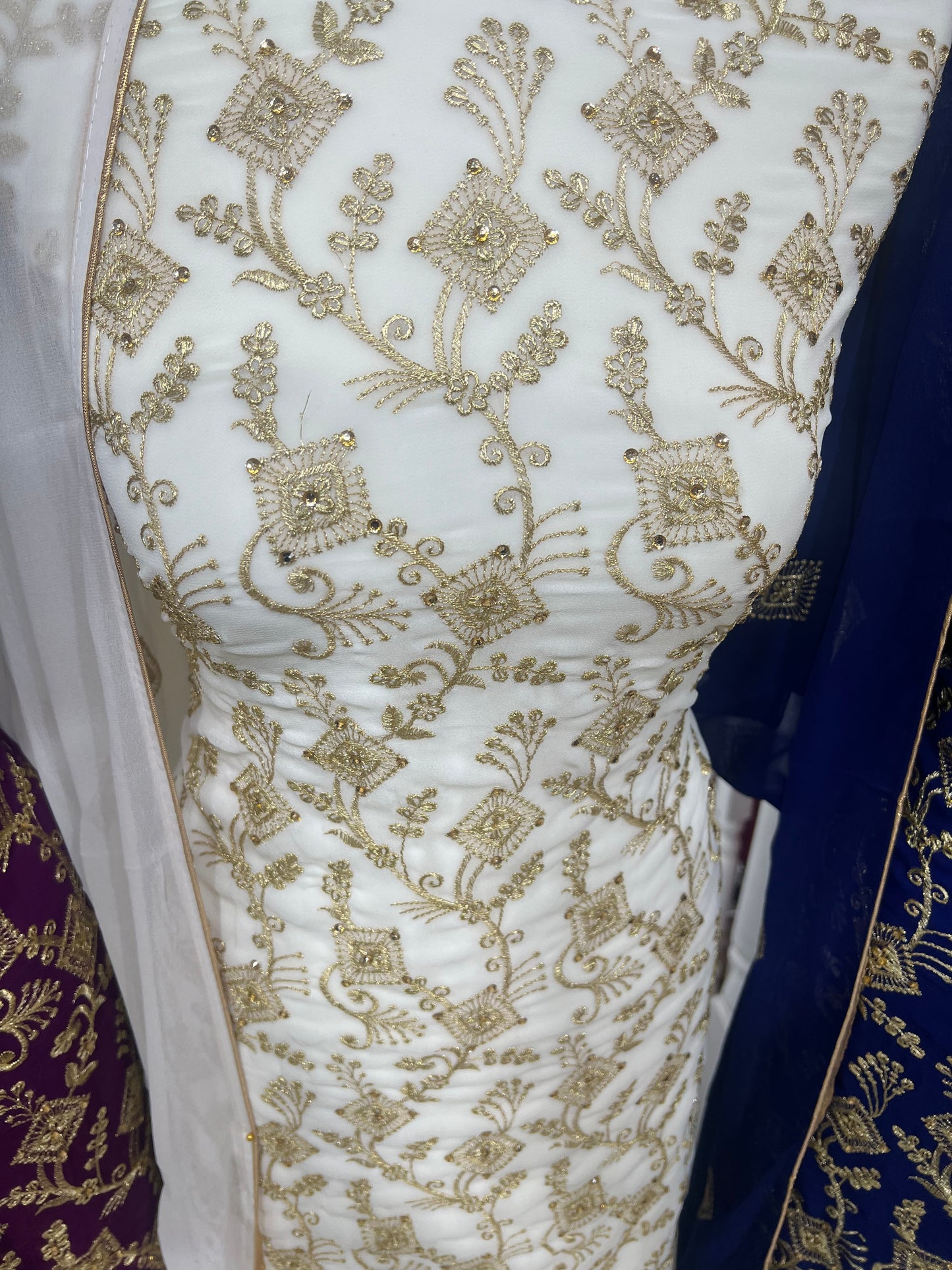 Embroidered Georgette