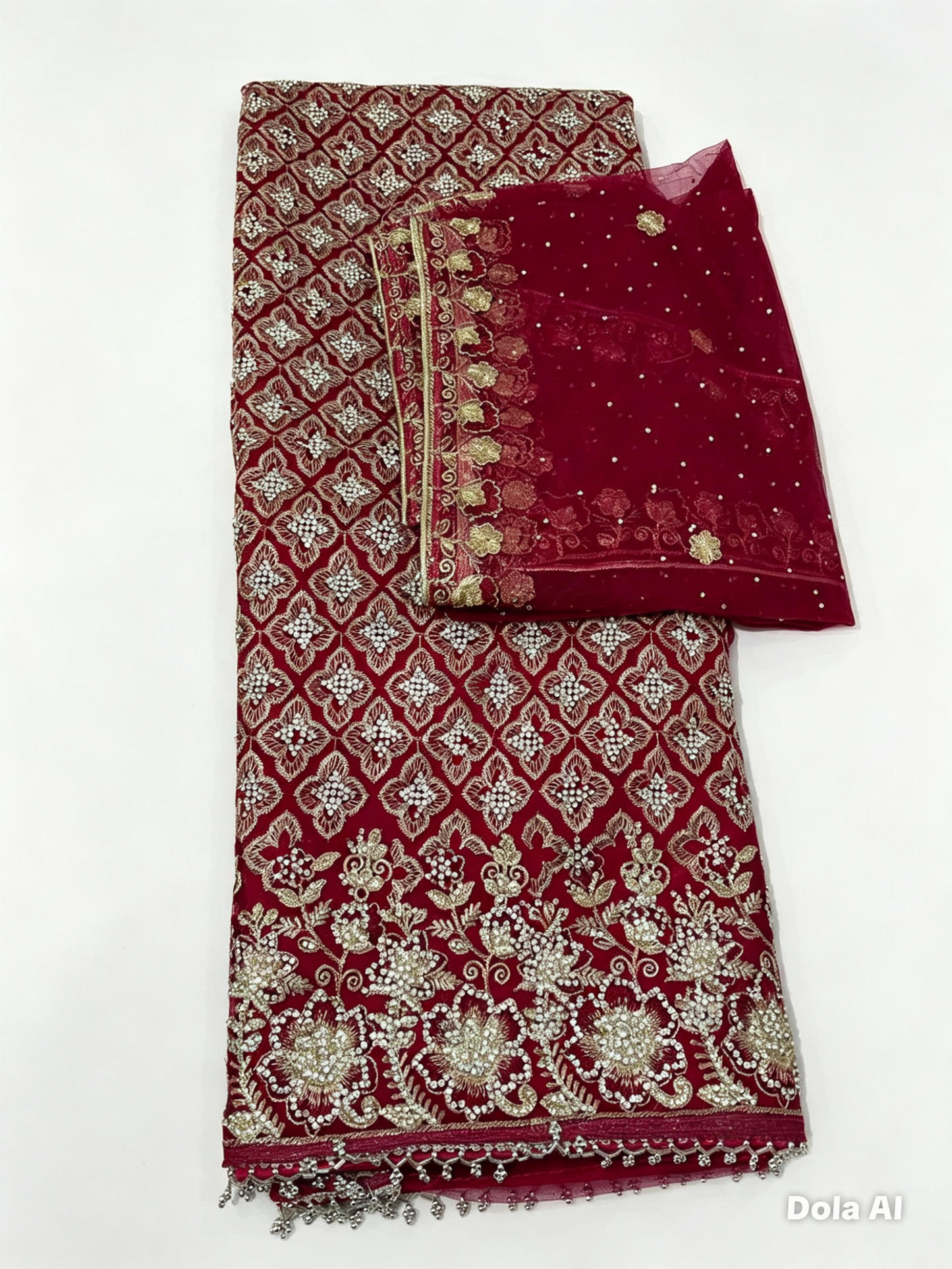 Fancy Embroidered Net