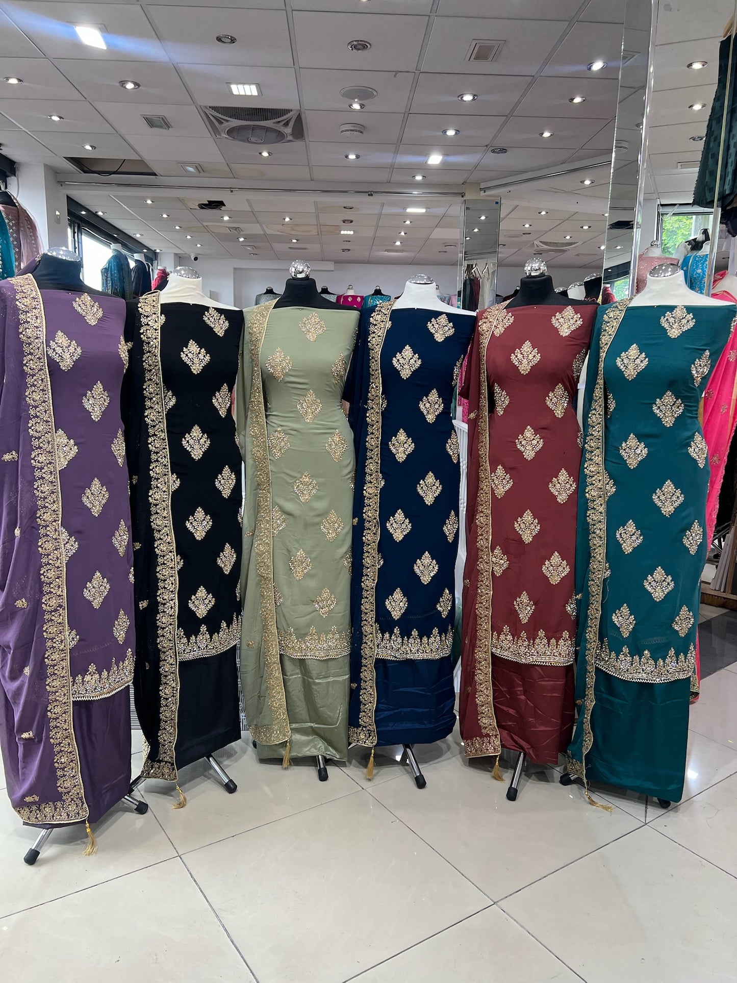Fancy Embellished Georgette