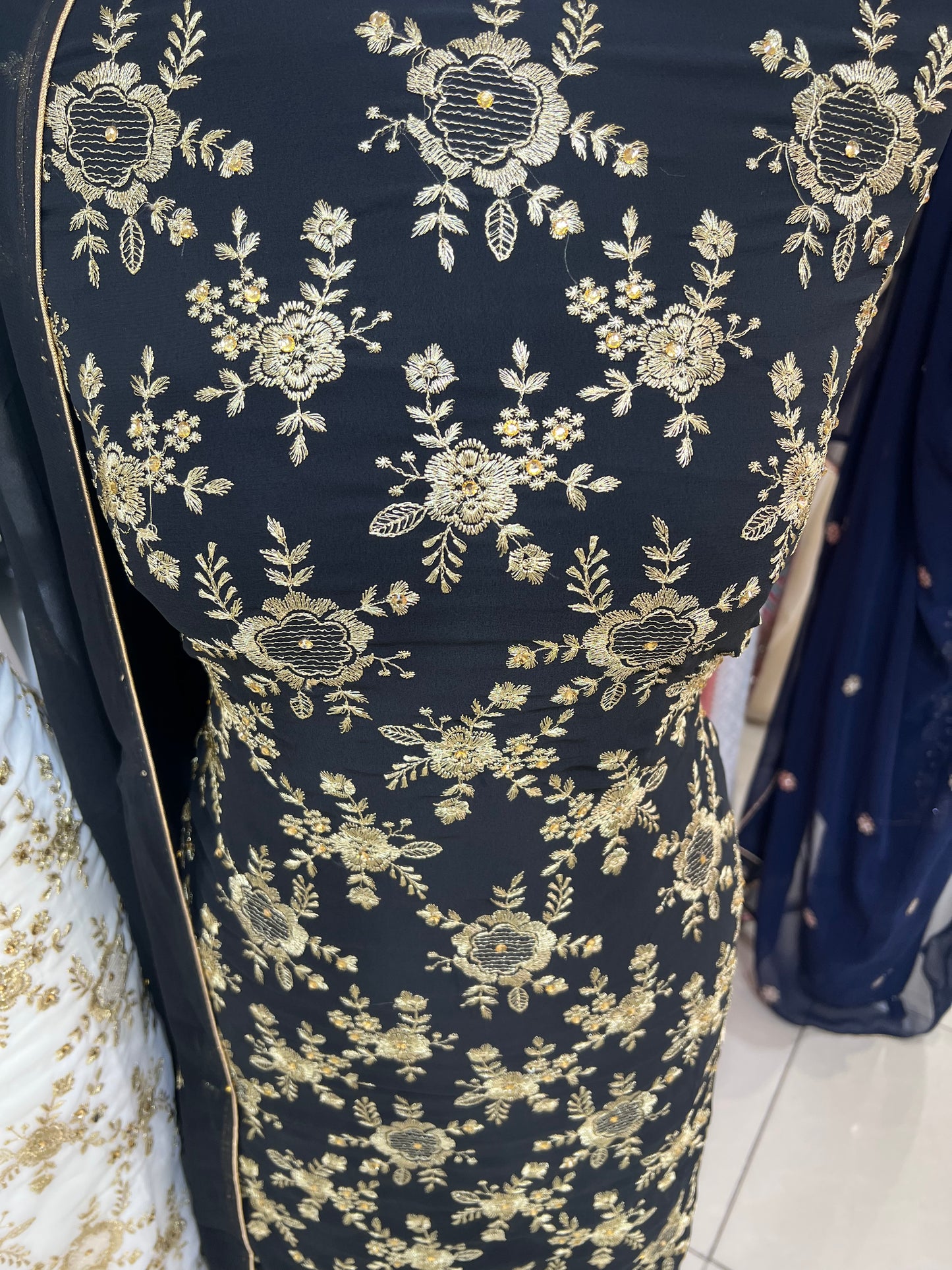Premium Embroidered Georgette Suits