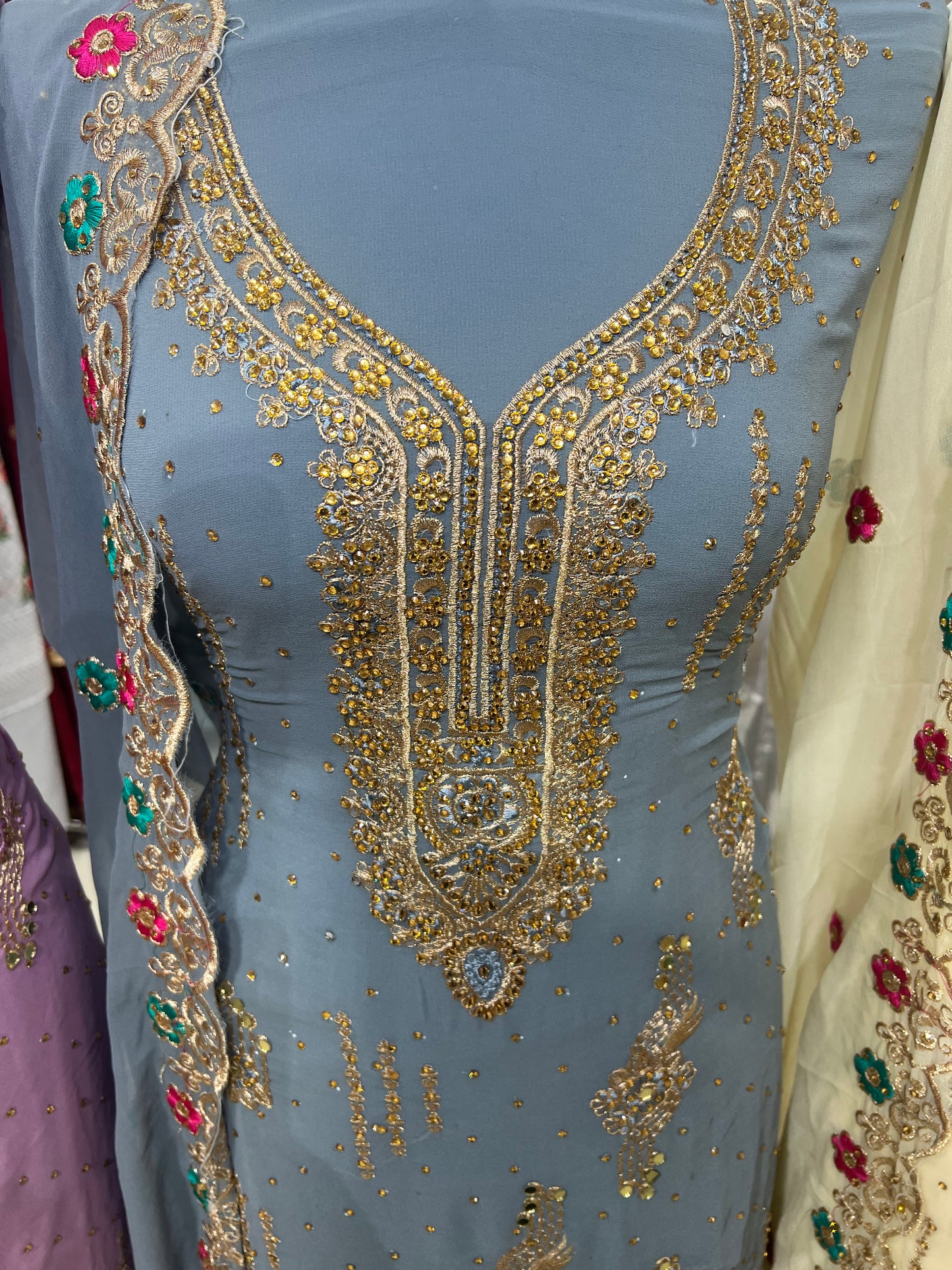 Embellished Georgette