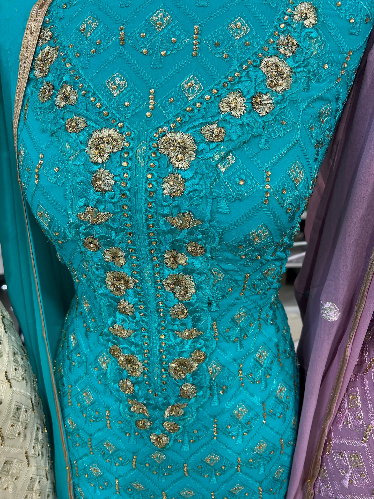 Fancy Embroidered Georgette