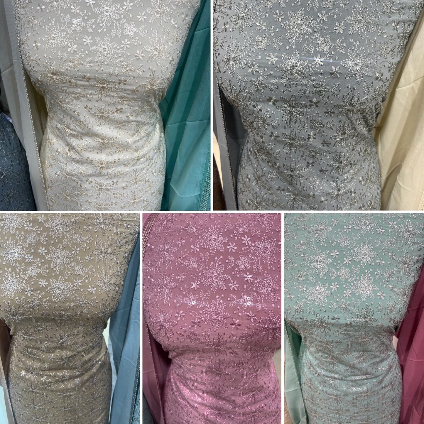 Eliza Embroidered Georgette