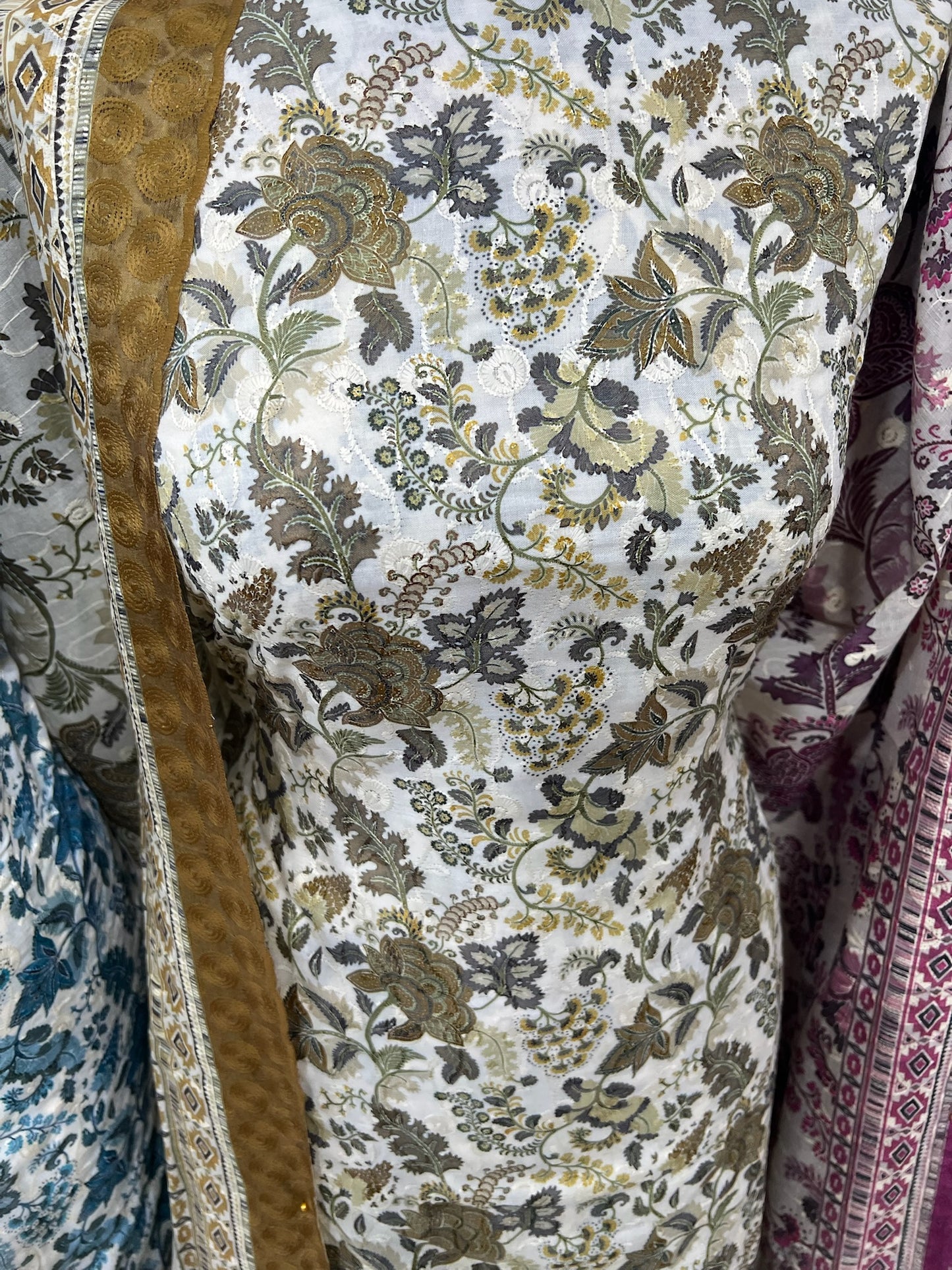 Chikankari cotton
