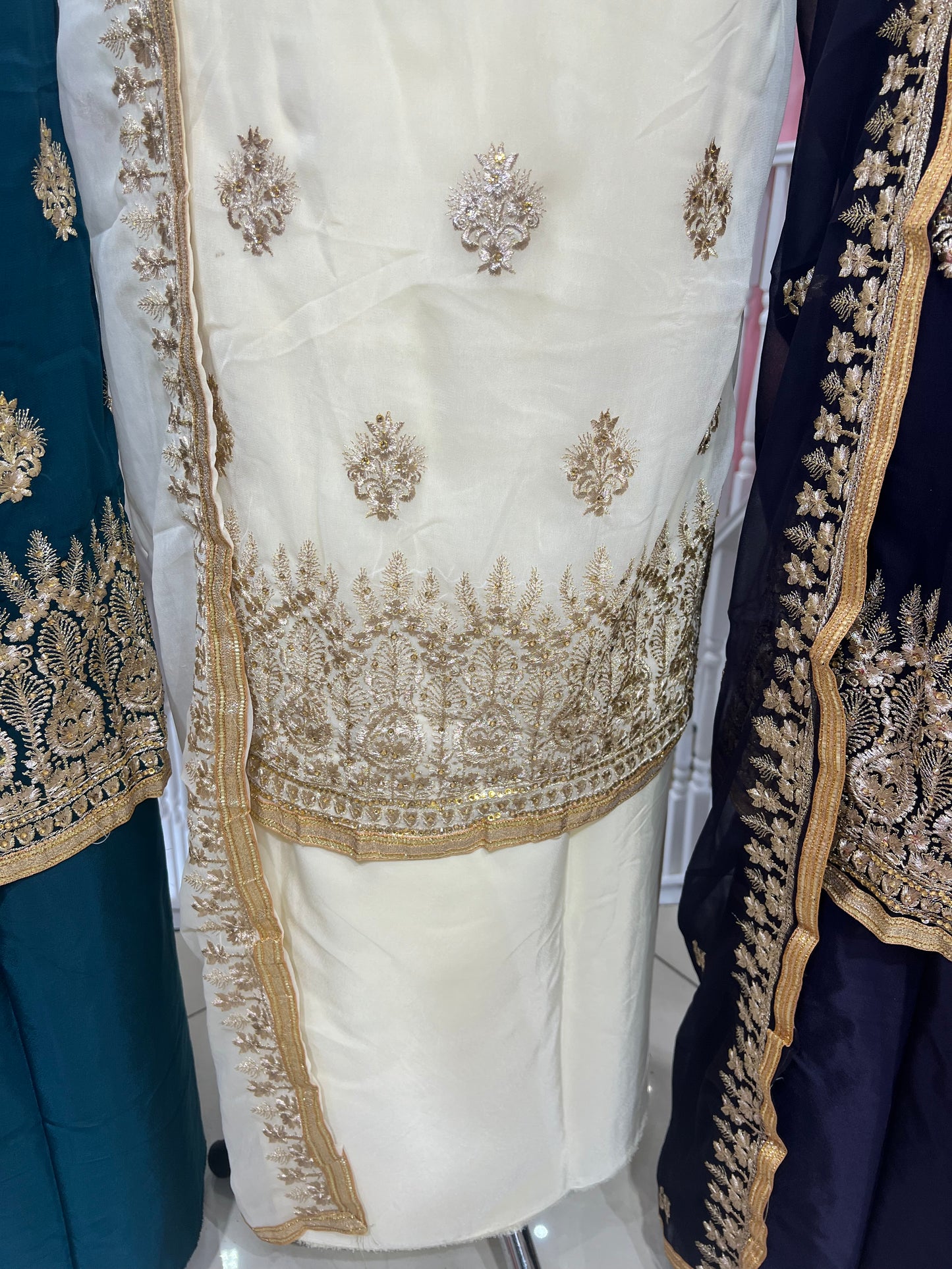 Embroidered Georgette