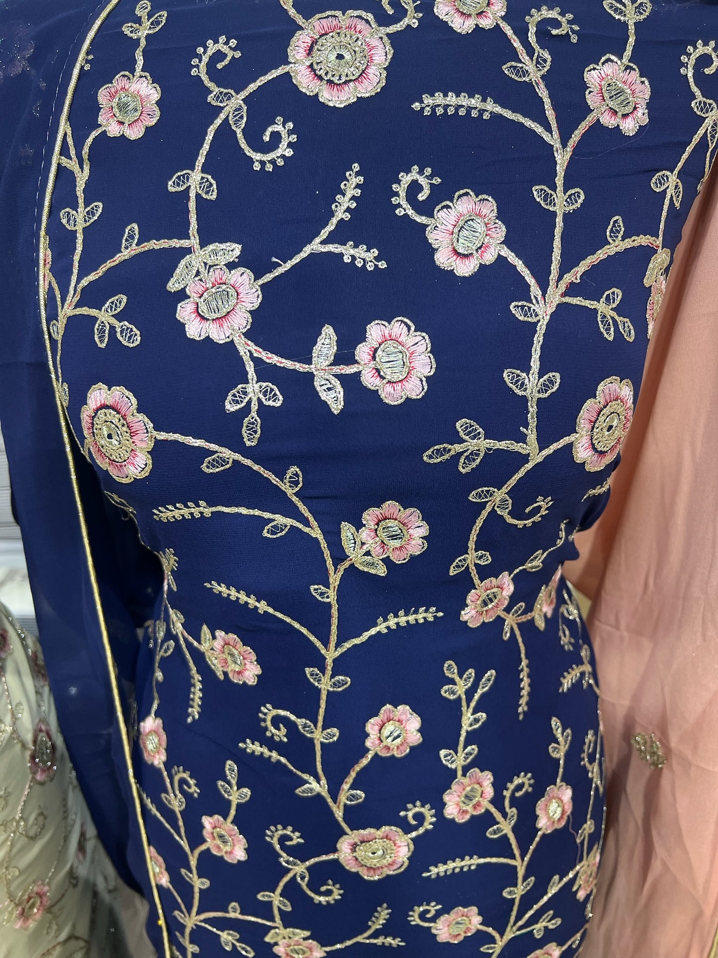 Embroidered Georgette