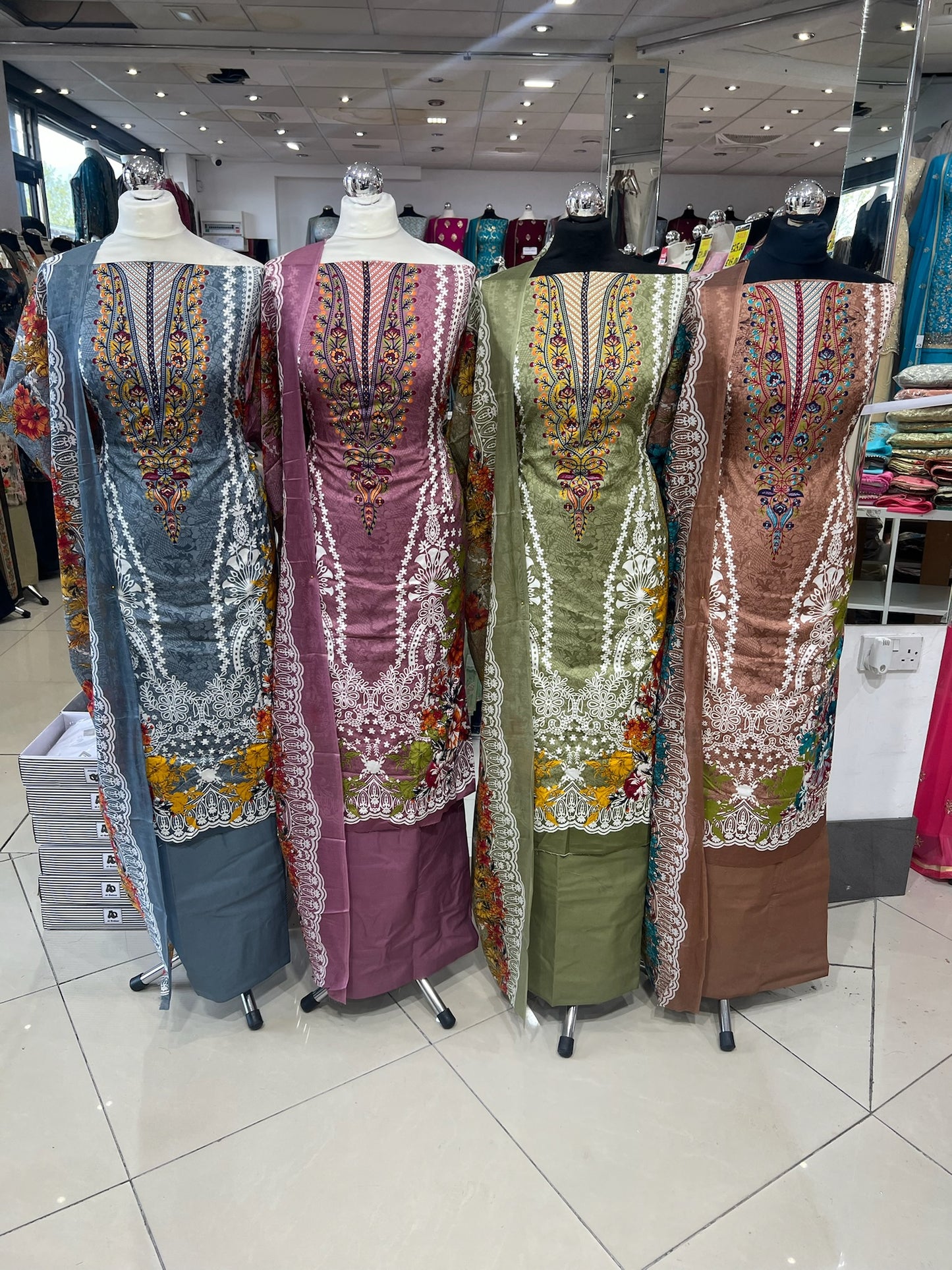 Digital Print Cotton Suits – Ornate Design Collection