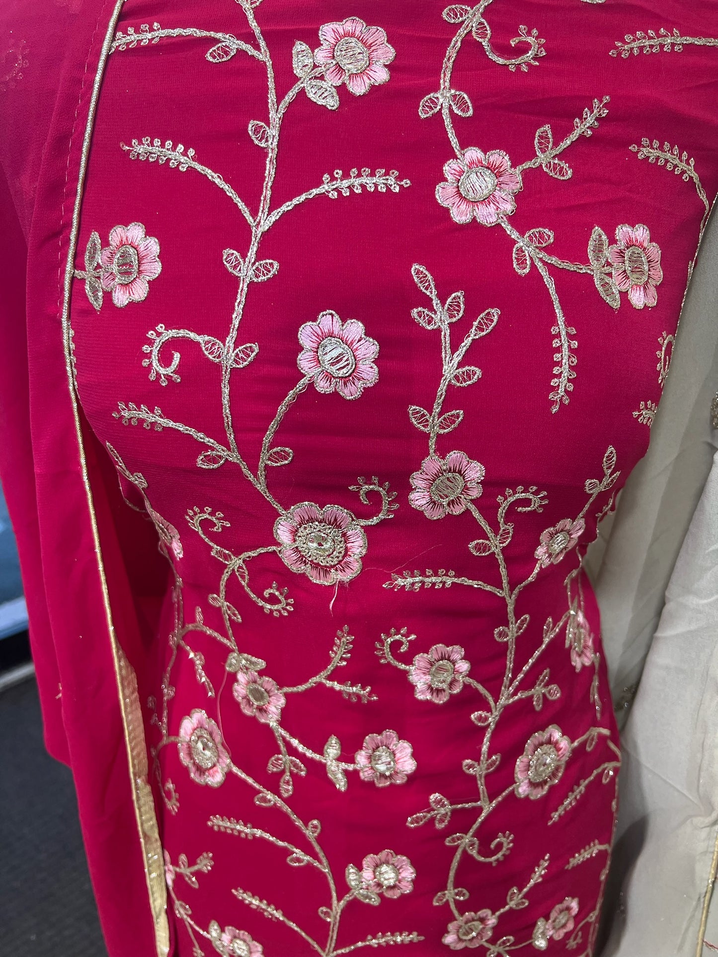 Embroidered Georgette