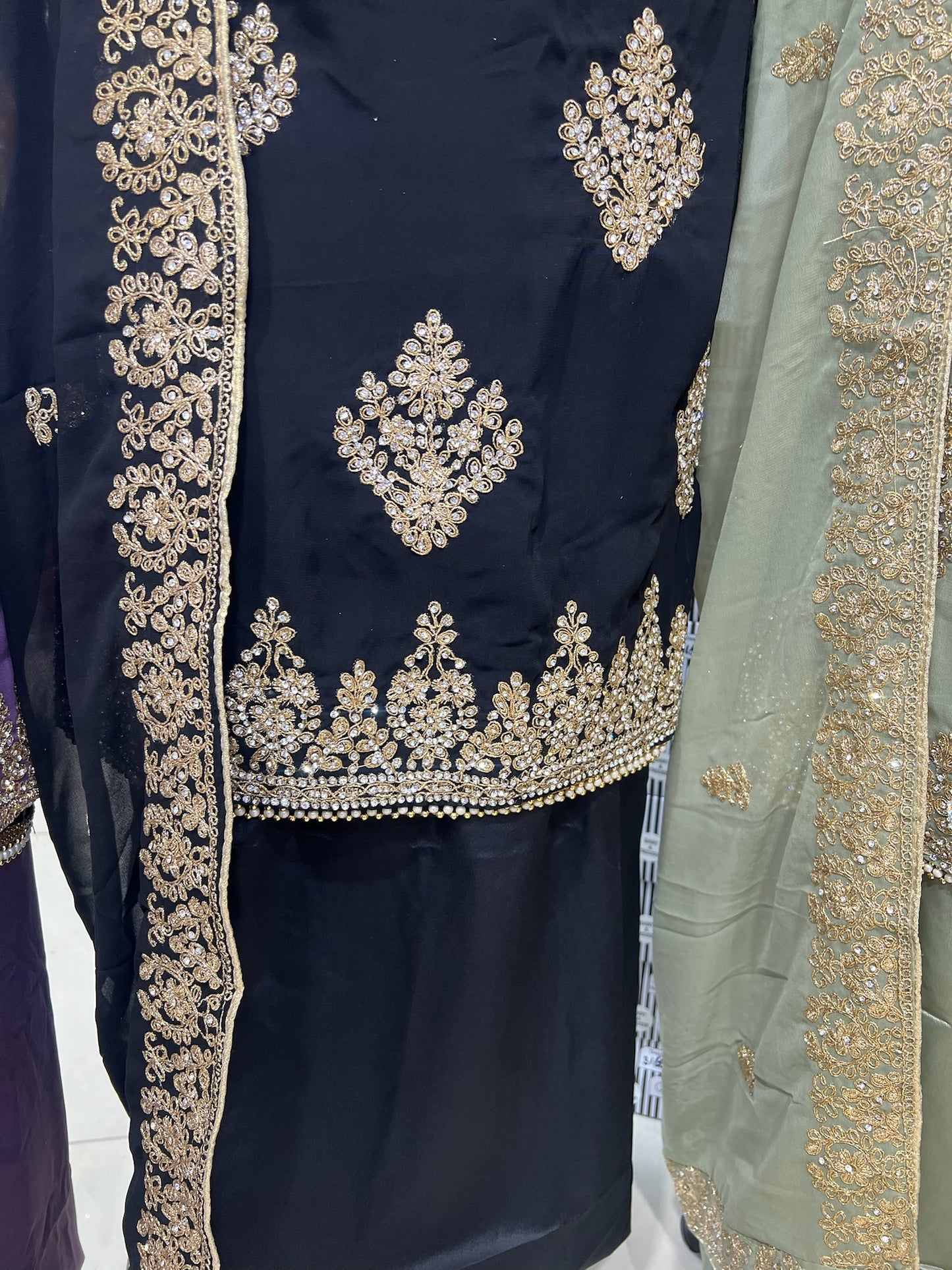 Fancy Embellished Georgette