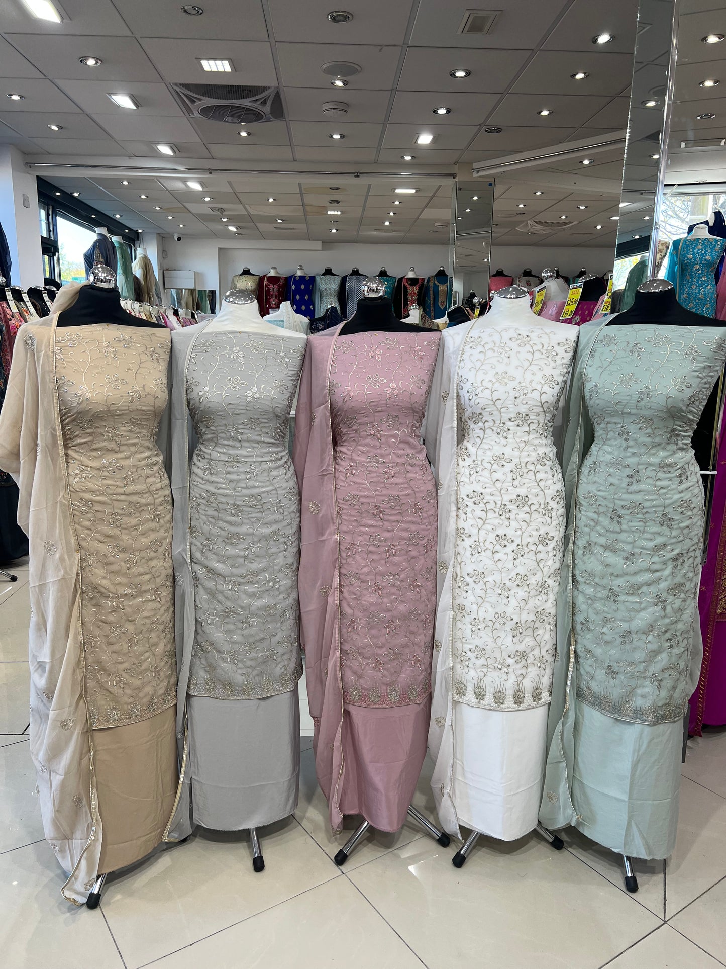Embroidered Georgette