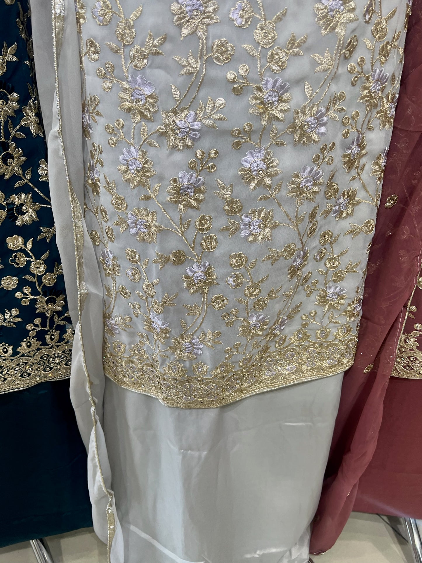 Embroidered Georgette