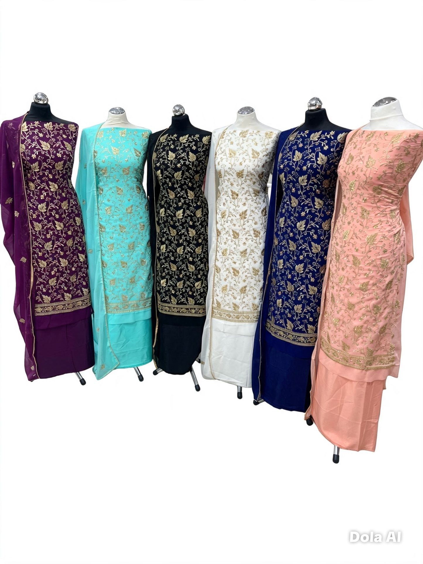 Embroidered Georgette