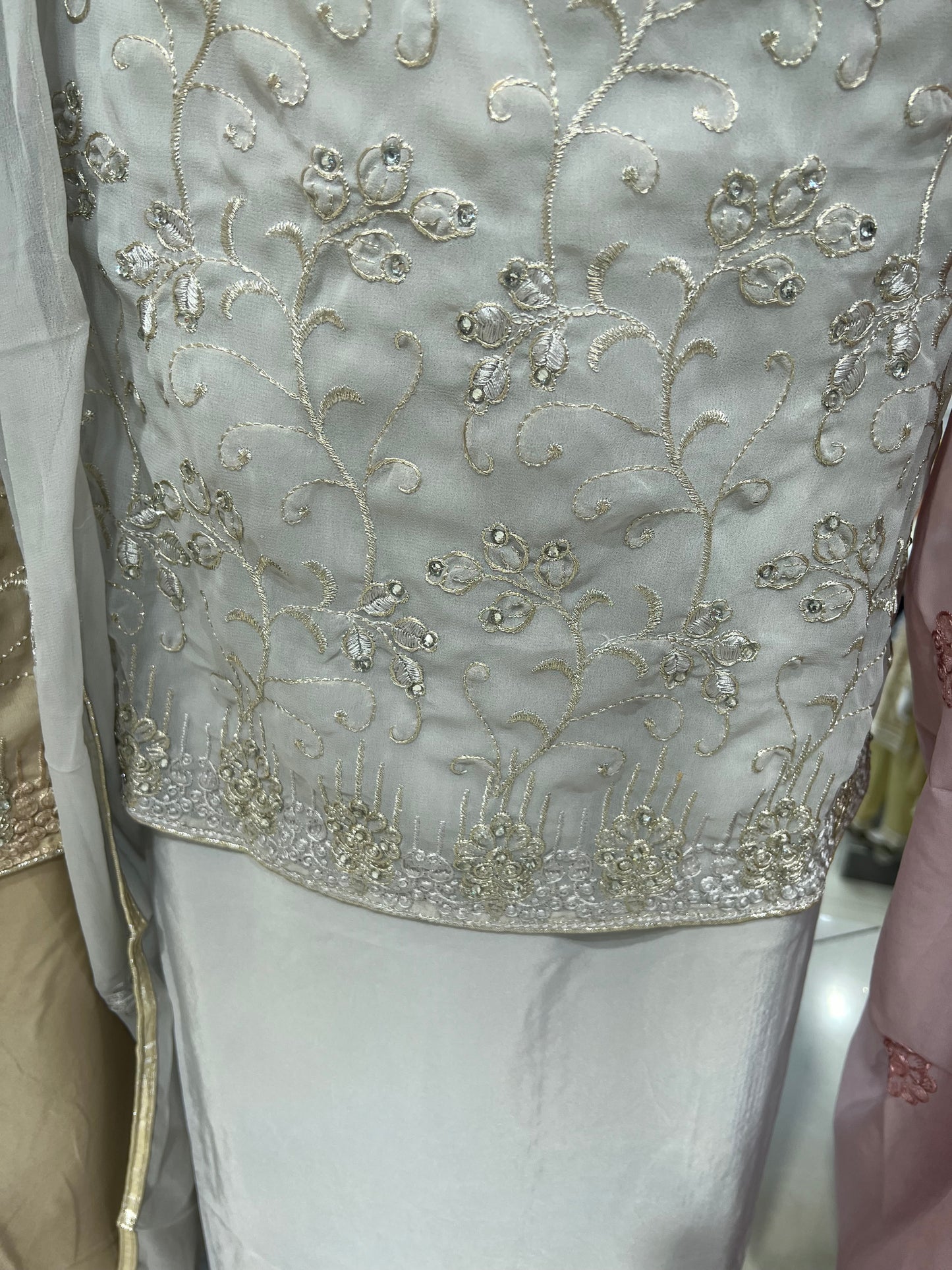 Embroidered Georgette