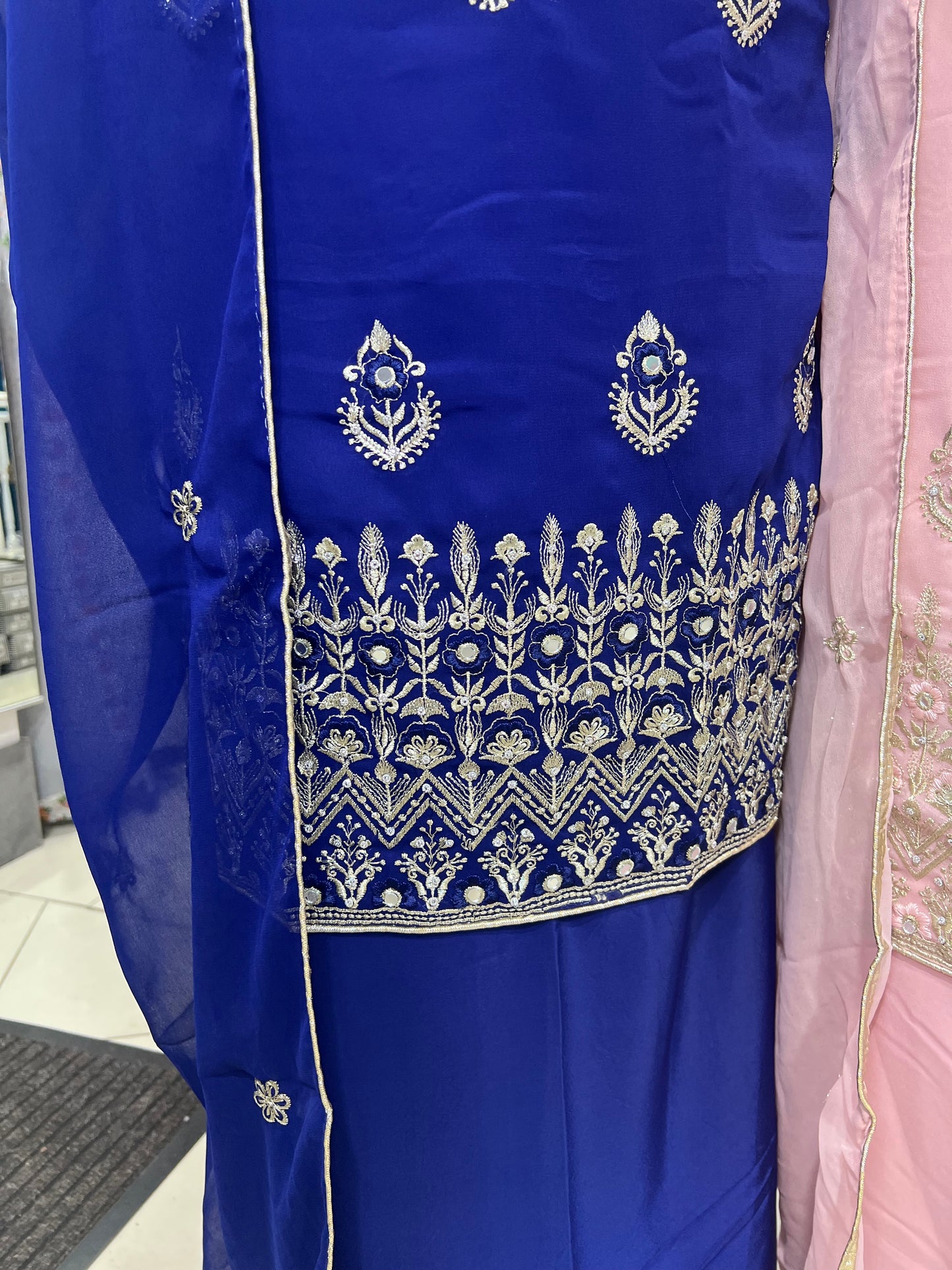 Embroidered Georgette